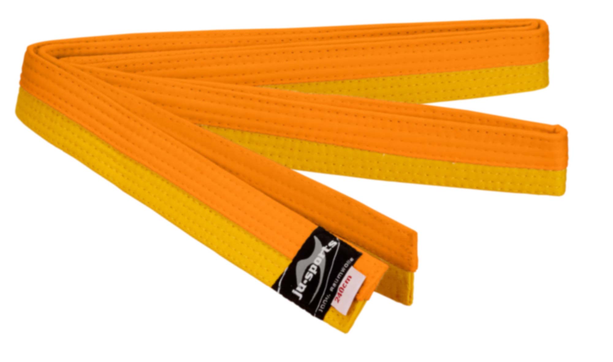 Budogürtel gelb/orange (halb/halb)
