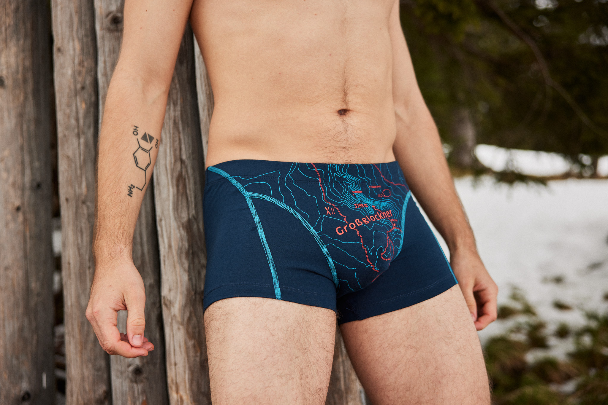 ESFE-Outdoor-HW23-8828 Boxershorts "Großglockner" tiefblau, Herren
