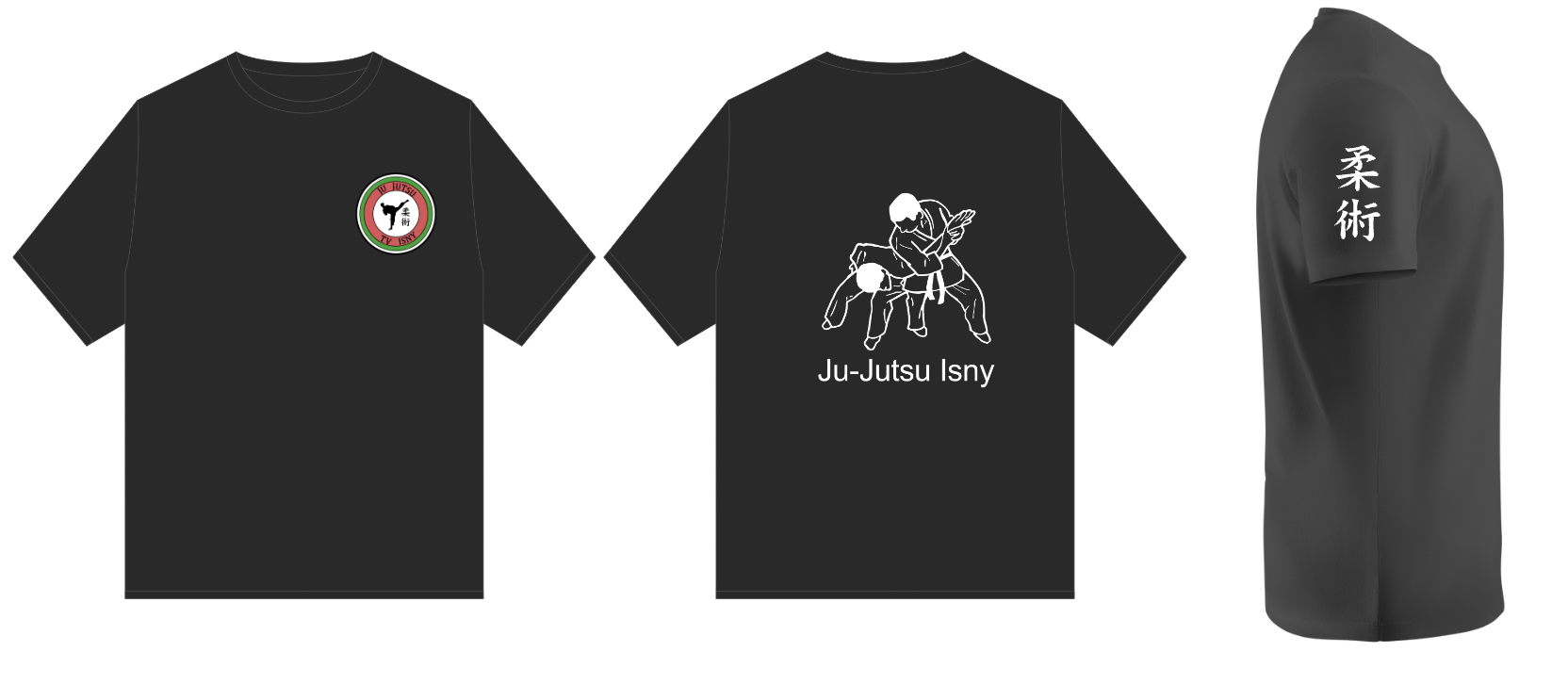 T-Shirt Erwachsene Ju-Jutsu Isny, 3 Farben