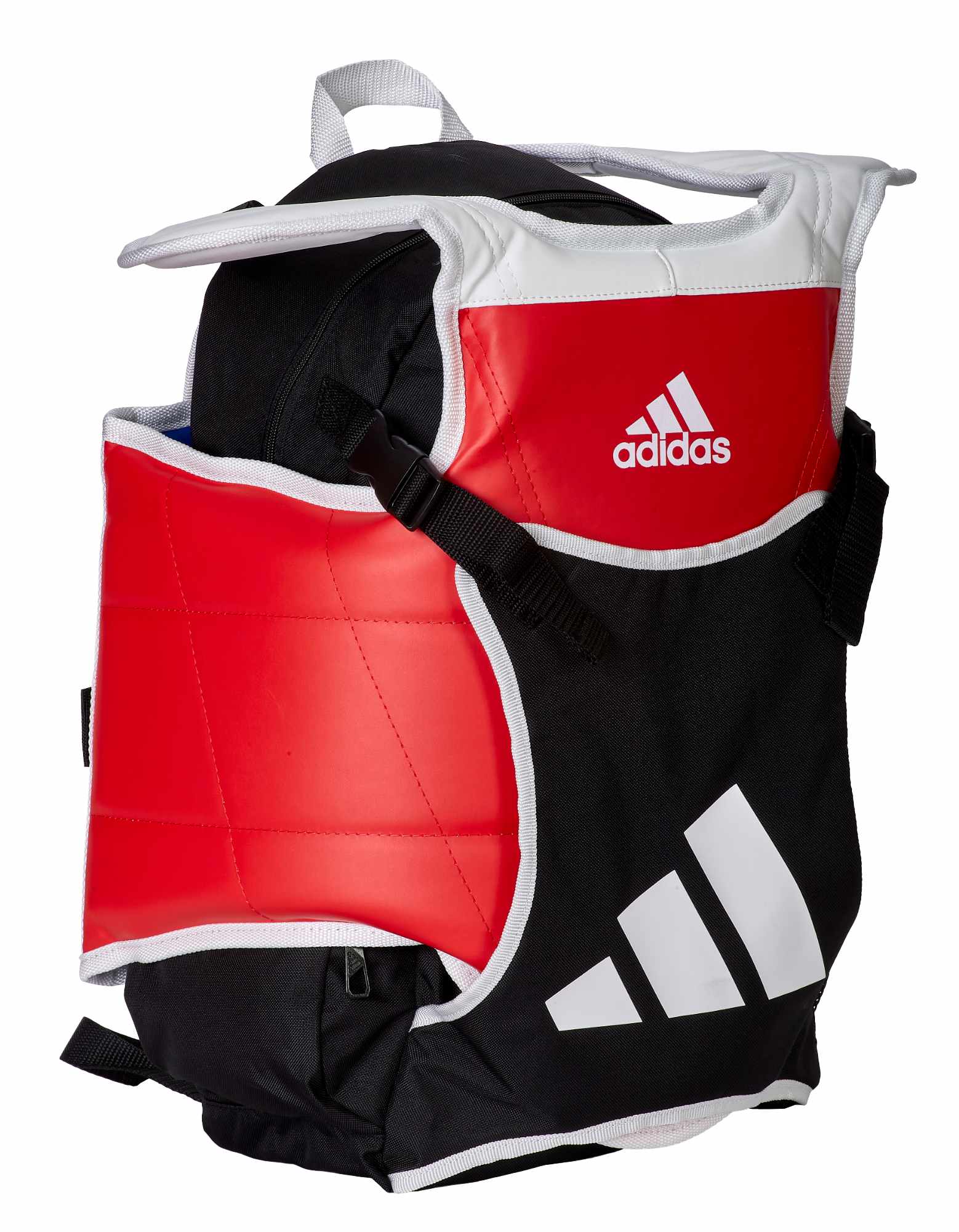 adiACC096-TKD-Body-Protec-Back-Pack-black_white-0203 adidas Taekwondo Rucksack mit Westenhalter ADIACC096 black/white