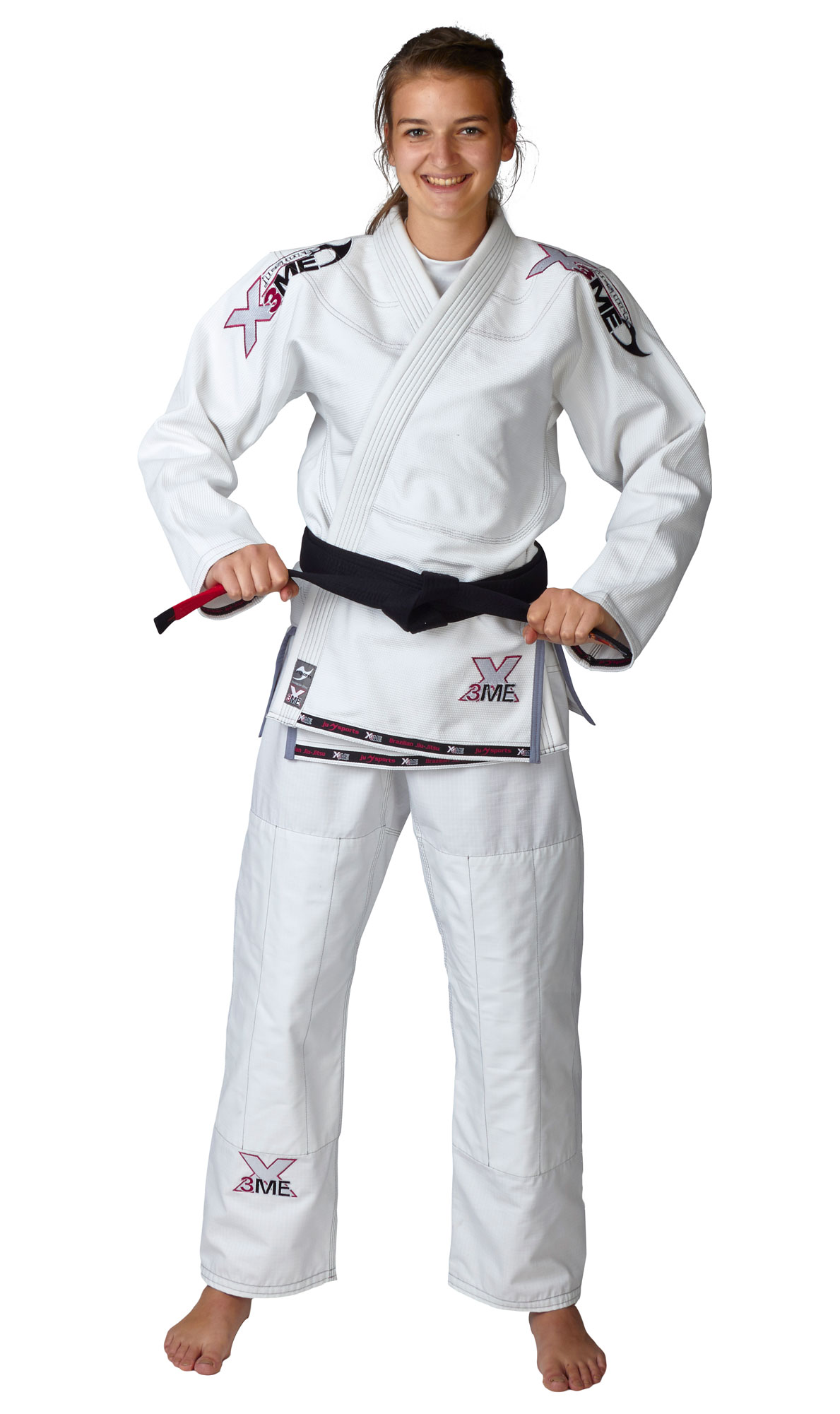 Amazona BJJ-Gi EXTREME 2.0 white/pink