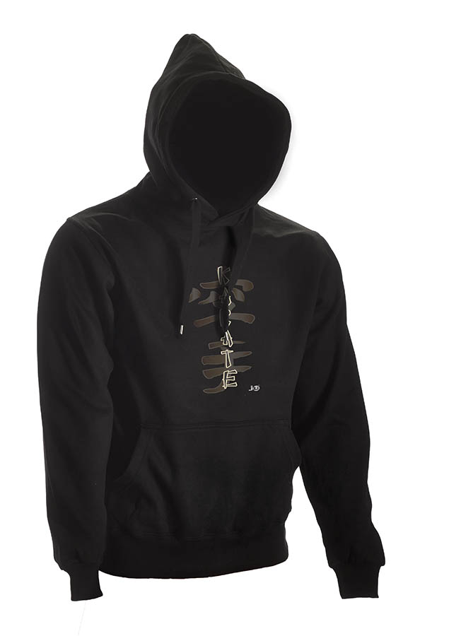 Karate Hoodie Classic schwarz