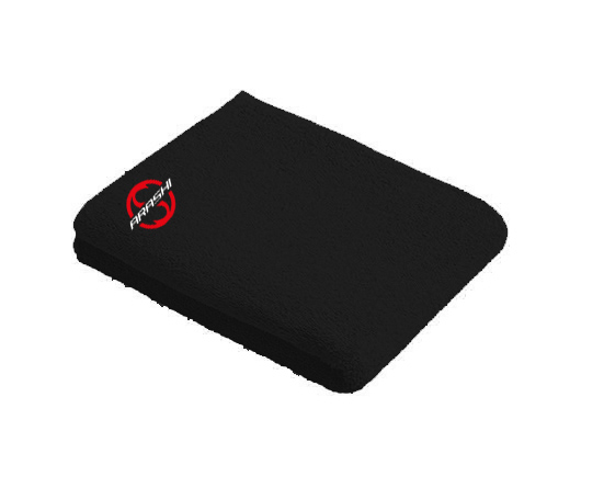 Duschhandtuch TC04 schwarz Arashi Vereinsedition