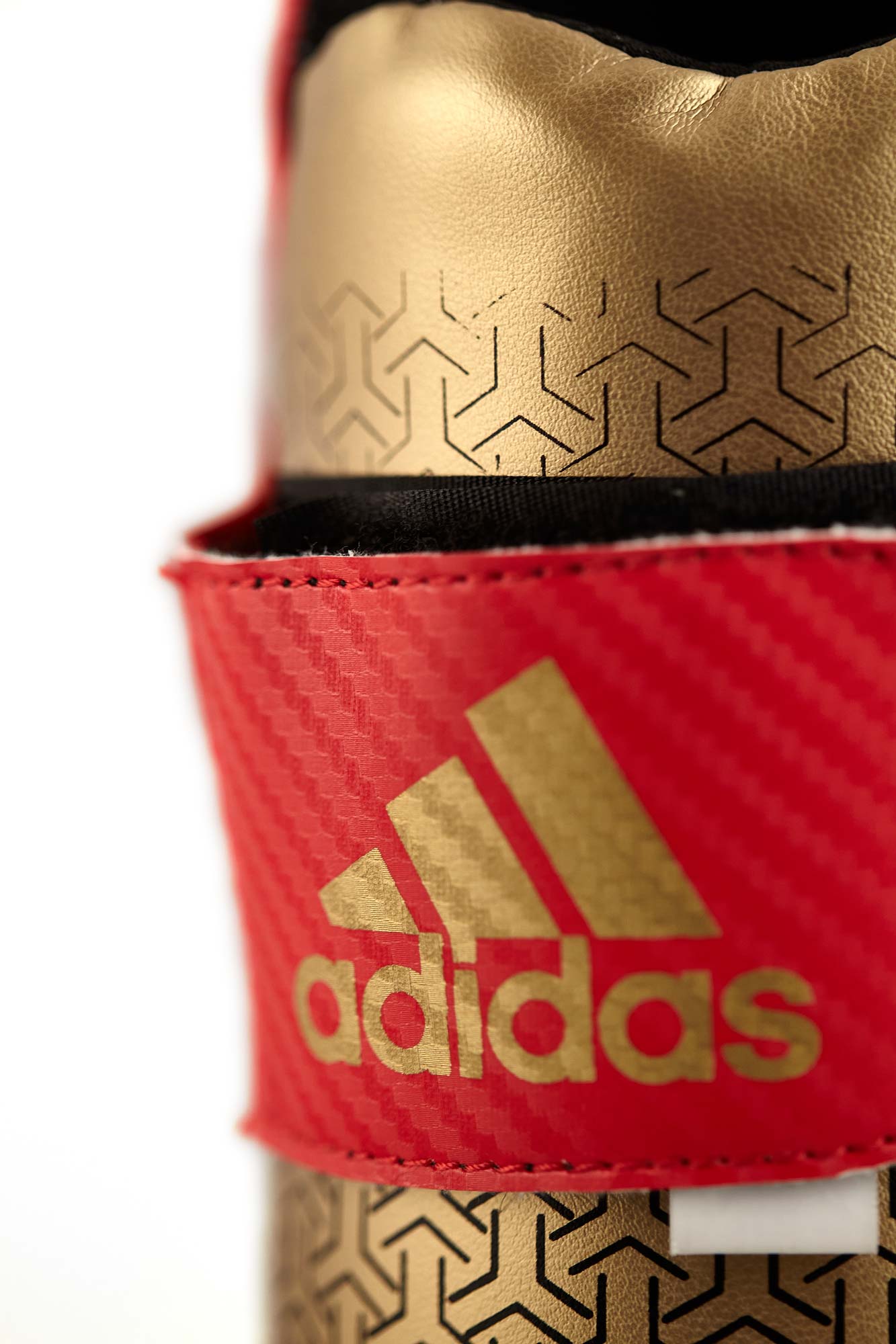 adiKBB300HD-red-D0097 adidas ITF-Taekwondo Pro Fußschutz red/gold, adiKBB300HD