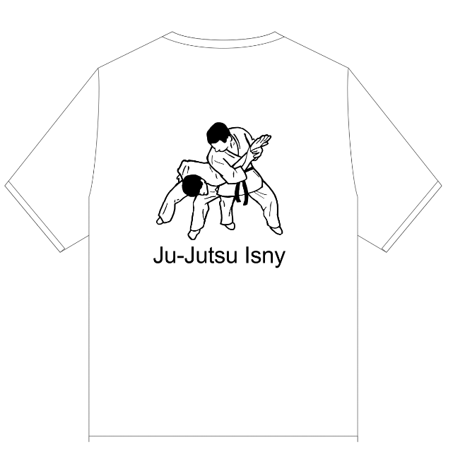 T-Shirt Erwachsene Ju-Jutsu Isny, 3 Farben