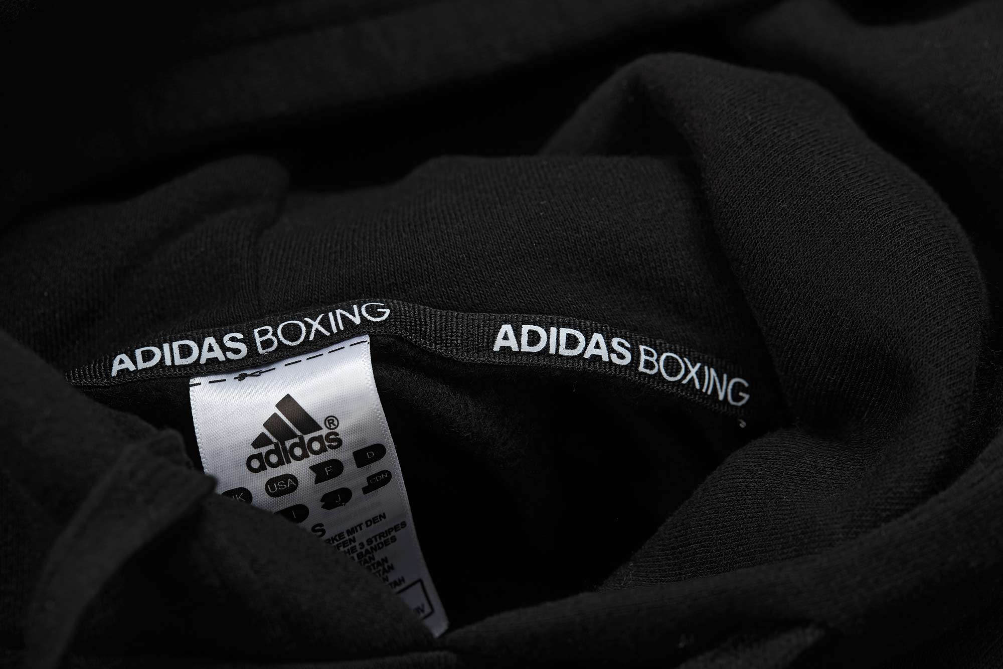 adiCL05B_CA-Community-Line-black_white-D0049 adidas Community Sleeveless Hoody BOXING black/white, adiCL05B