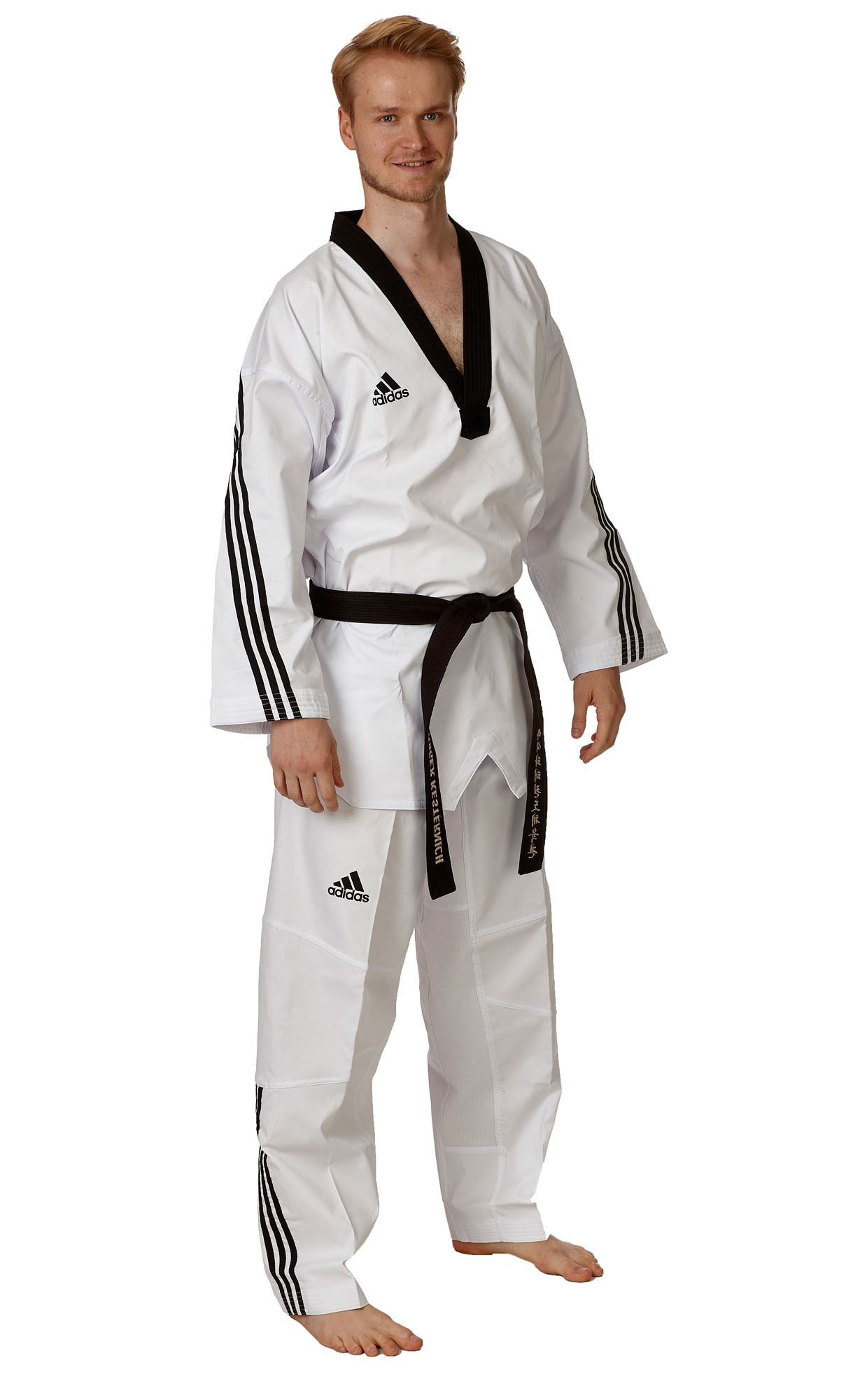 adidas Taekwondoanzug ADI FLEX mit Streifen ADITFL02