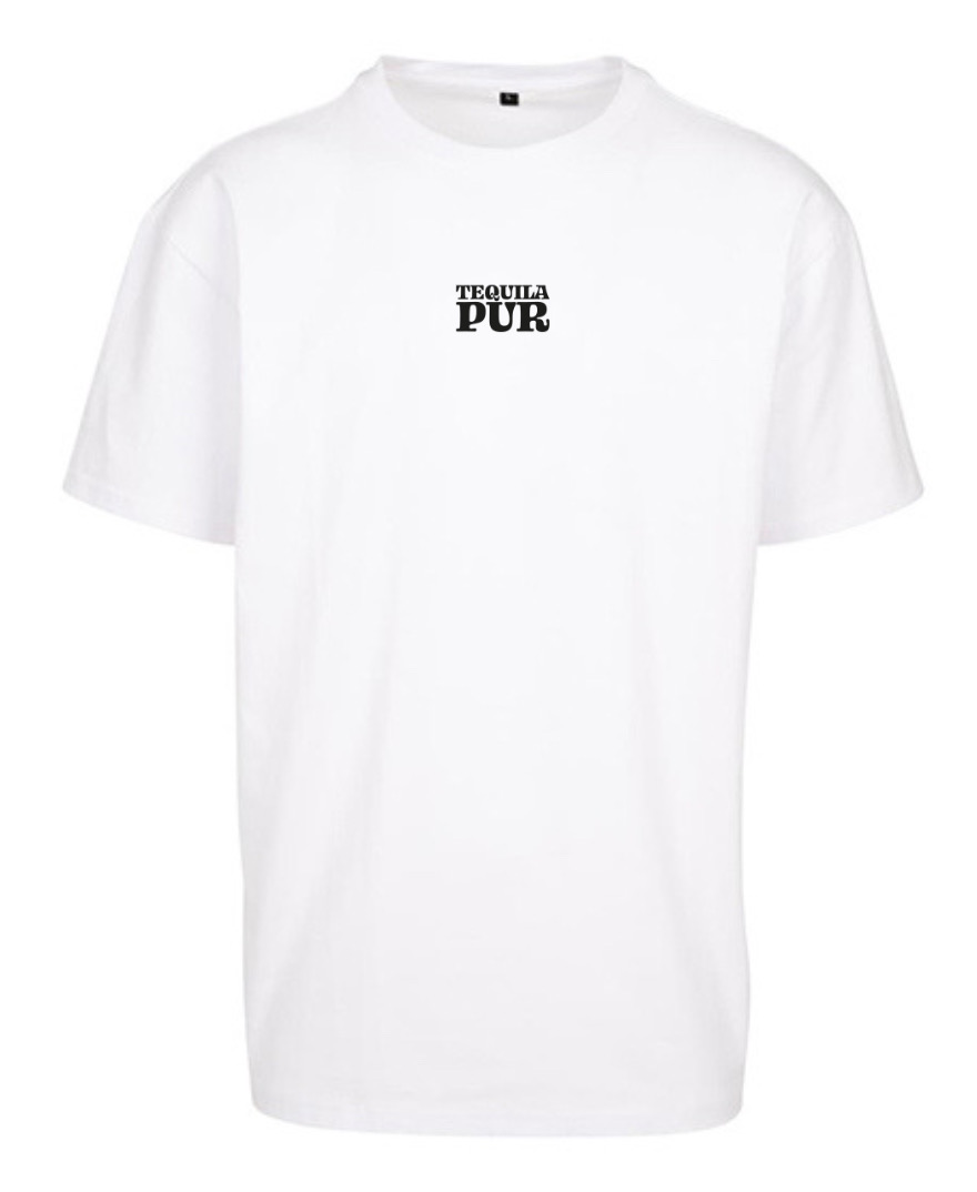 VfL Volkach Motivshirt Oversize "Tequila" weiß