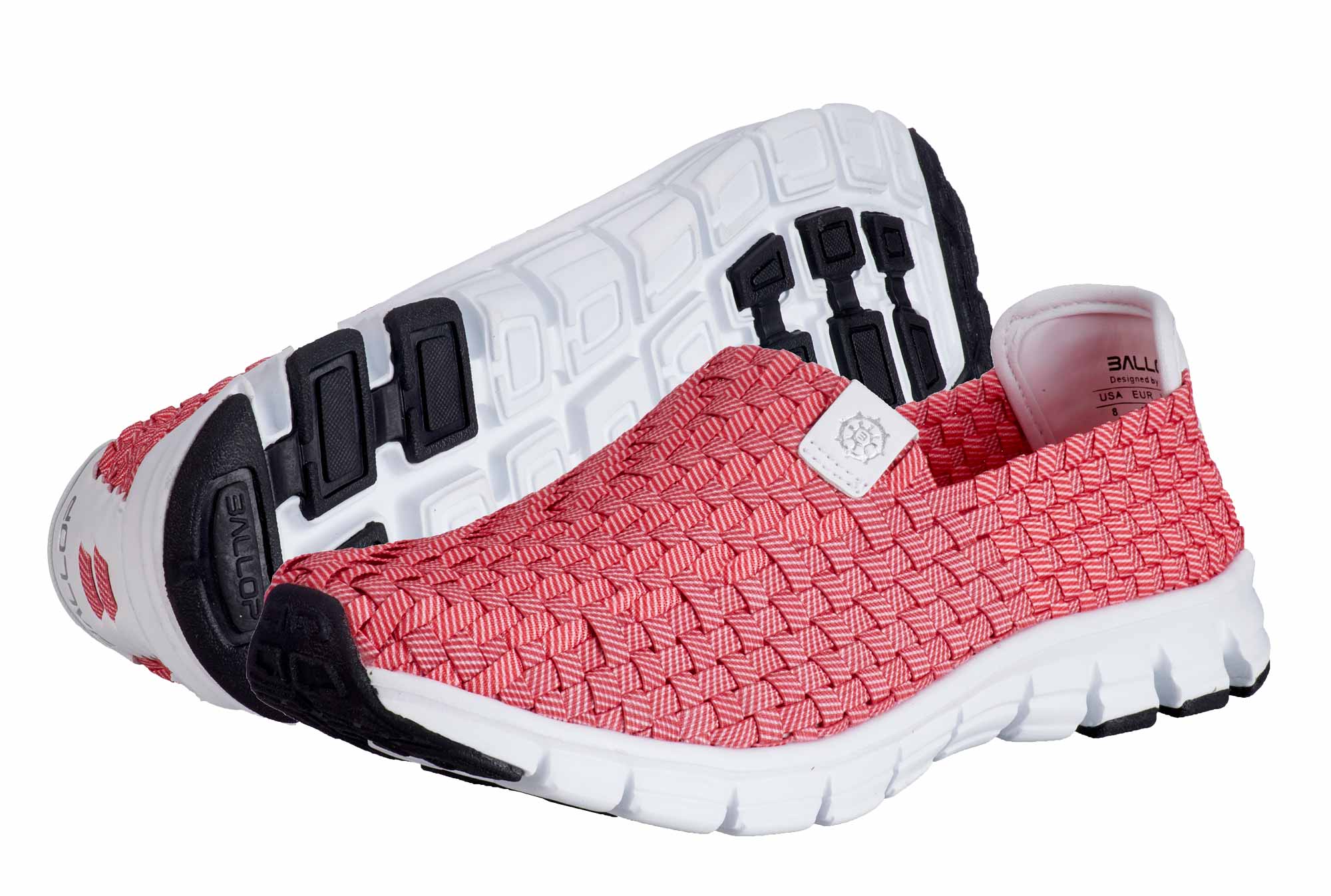 974__Ballop-check-pink-2 BALLOP Sneaker Aloha red