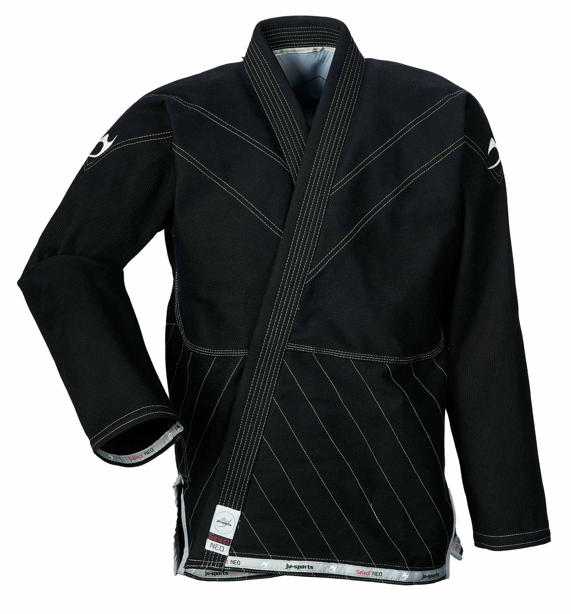 9276000-Select-Neo-Jacke-schwarz-0259 BJJ Anzug Set Jacke und Hose Select Neo schwarz
