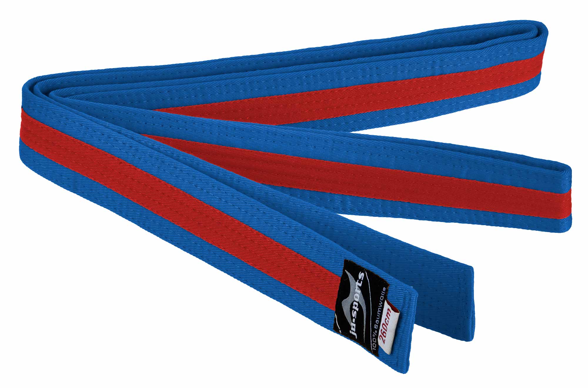 Ju-Sports Budogürtel blau/rot/blau