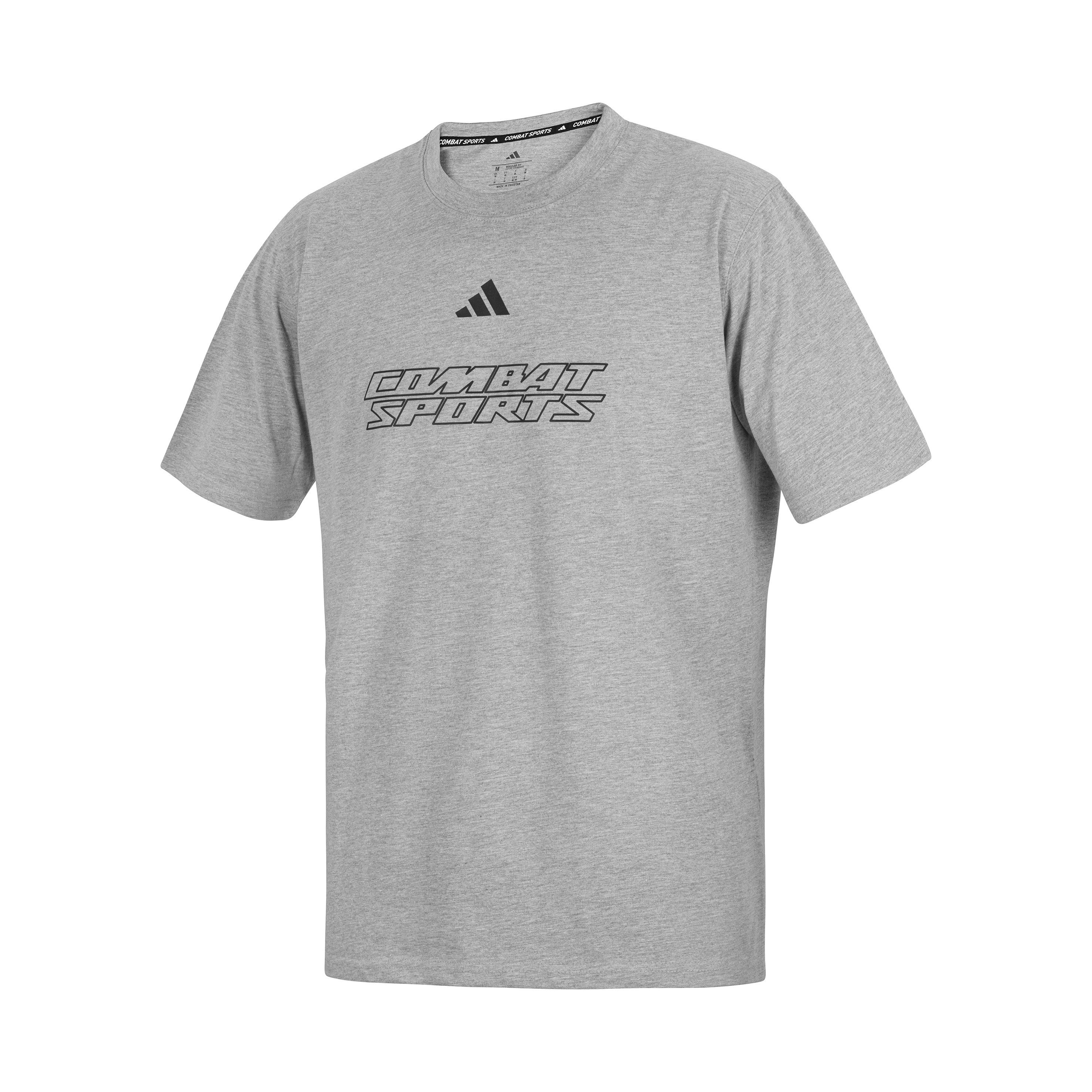 Tee, T-Shirt, Grau, Sport, Combat Sports