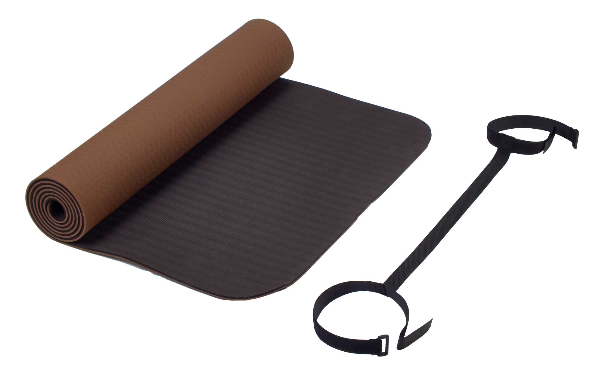 Deuser Yoga Matte braun 121045C