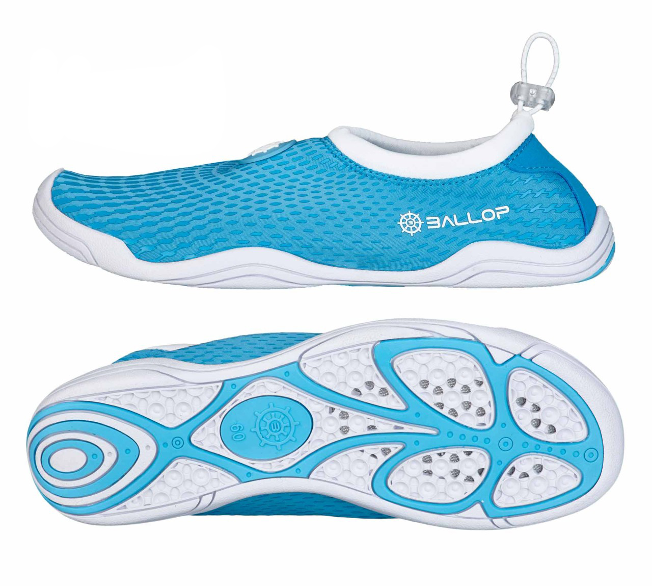 Schuh, Wassersport, Mesh-Schuh, Gummisohlen, Blau, Wasserschuh, Mesh-Obermaterial, Blau, Slip-On, Traktionssohle