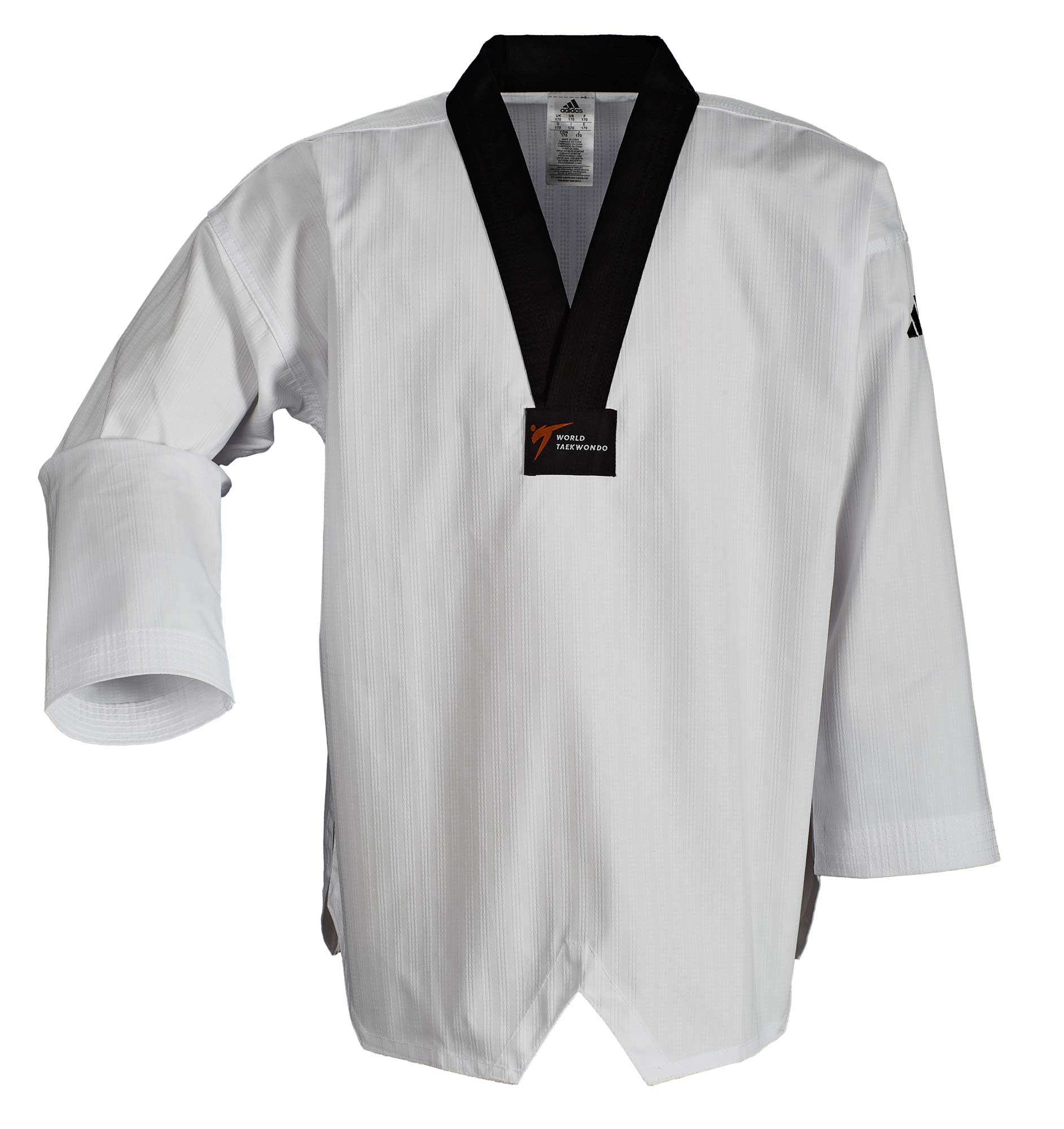adichamp II schwarzes Revers Taekwondoanzug, ADITCH02 adichamp II schwarzes Revers Taekwondoanzug, ADITCH02