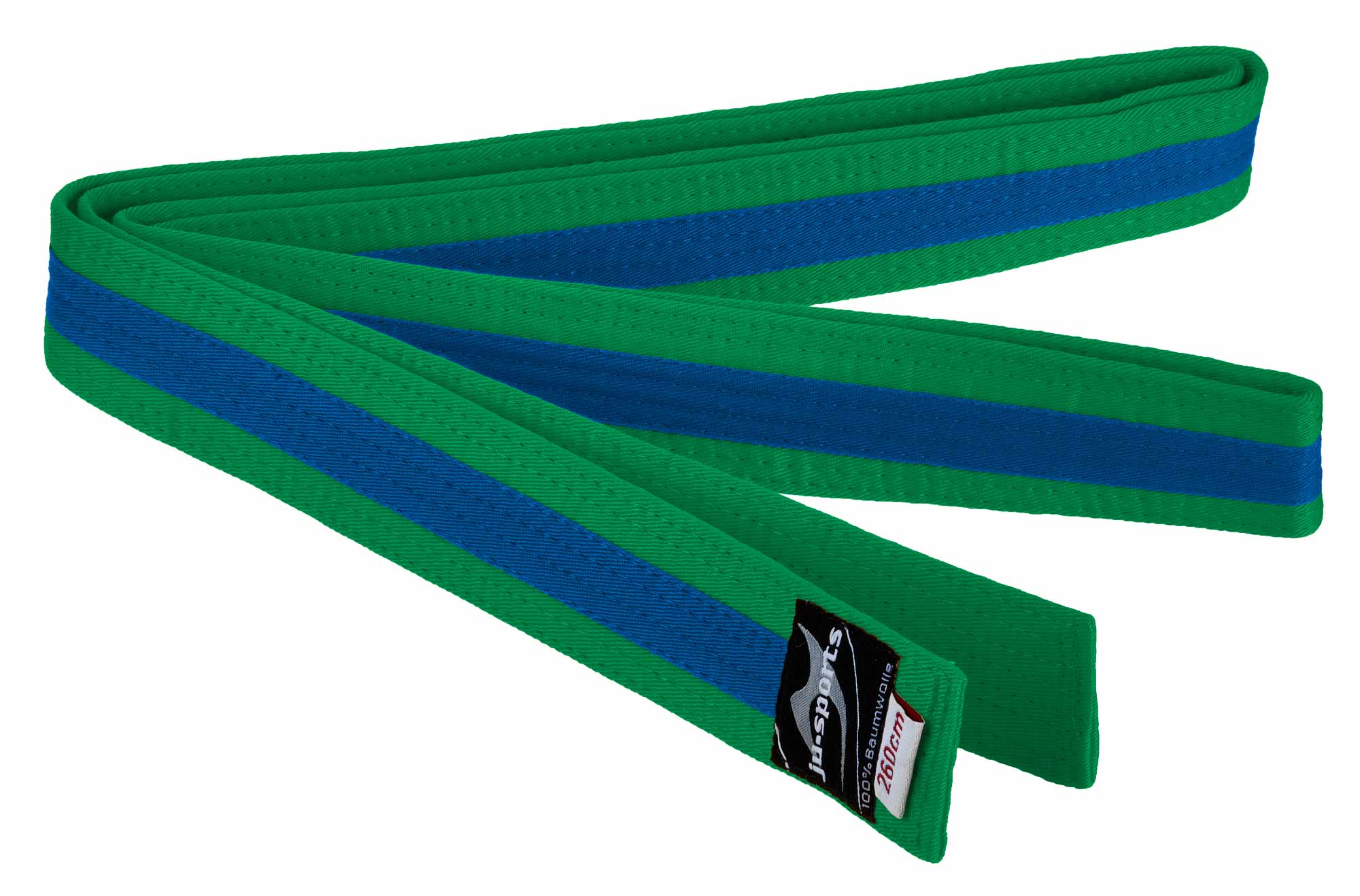 Ju-Sports Budogürtel grün/blau/grün
