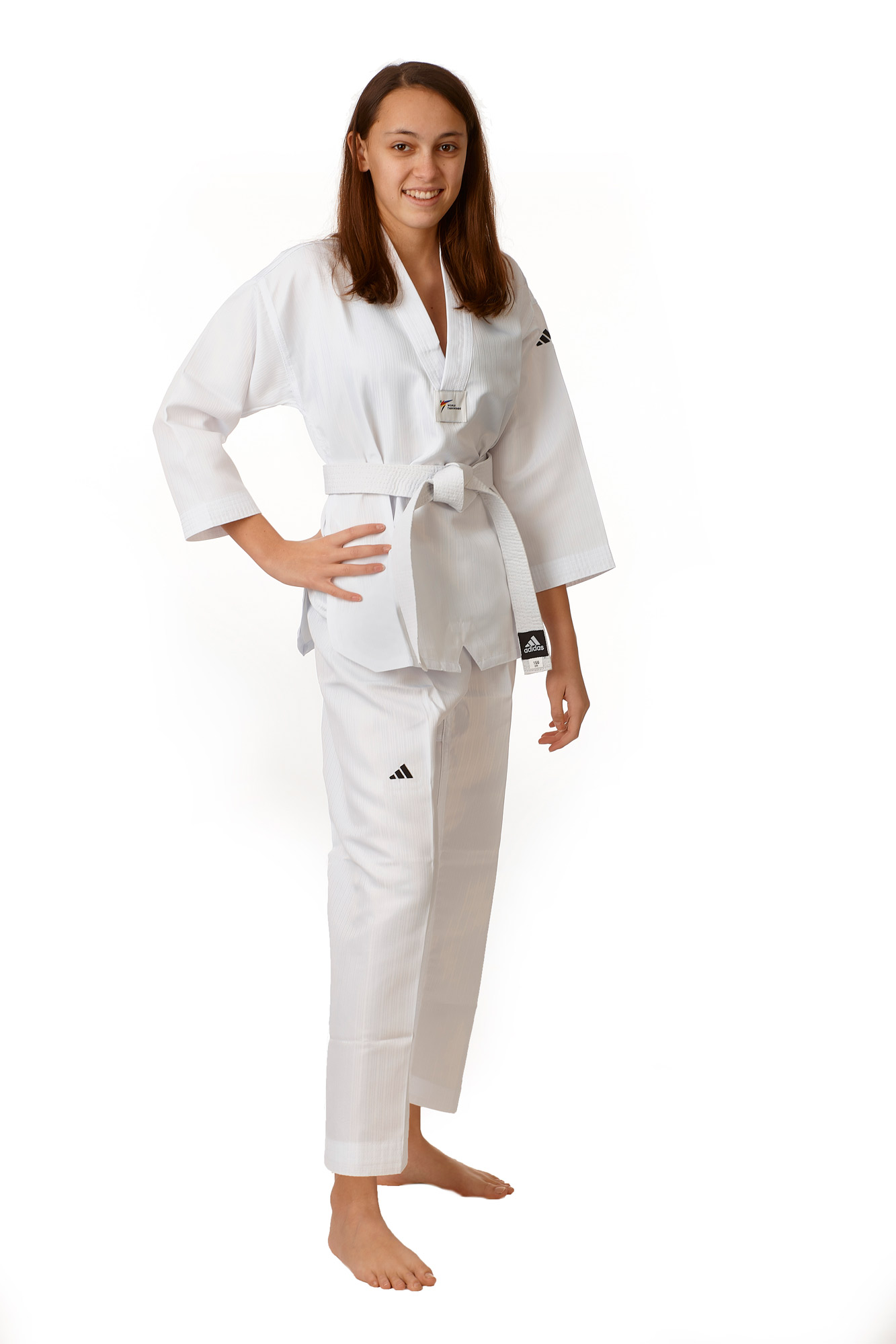 adidas-ADITS01K-TWD-2023-02 adidas Taekwondoanzug, Adi Start II Eco ADITS01K