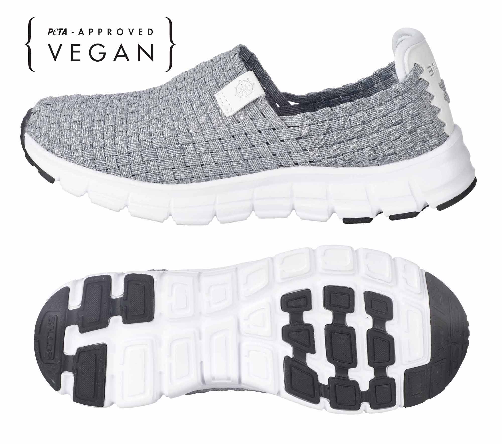 Sneaker, Stoffoberfläche, Grau, Schuhprofil, Sohle