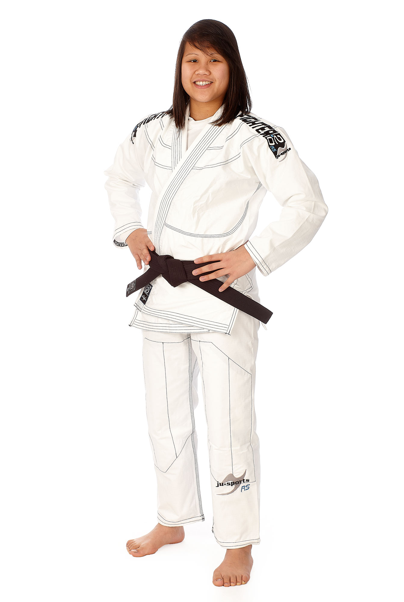 Fighter2-0RS-white-3290 Ju-Jutsu Anzug Fighter 2.0 RipStop