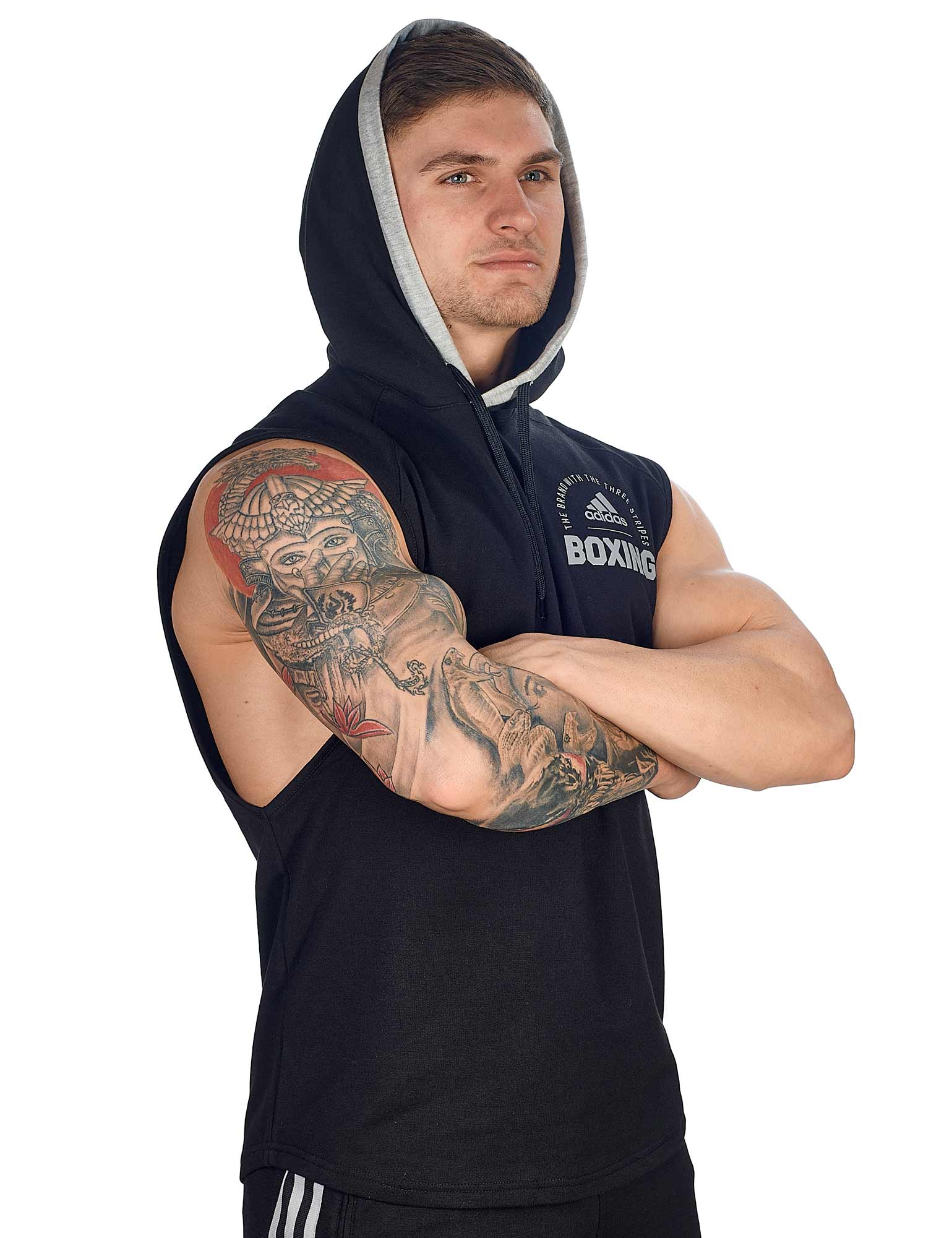 adidas Boxen Traditional Sleeveless Hoodie, BXWHD03