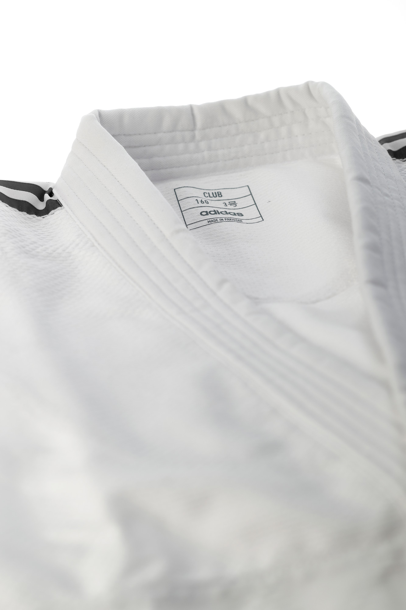 adidas-J350P_WB-Judo-uniform-white_black-D1306U9hYGgUGL0GtZ adidas Judo-Anzug Club weiß/schwarze Streifen, J350