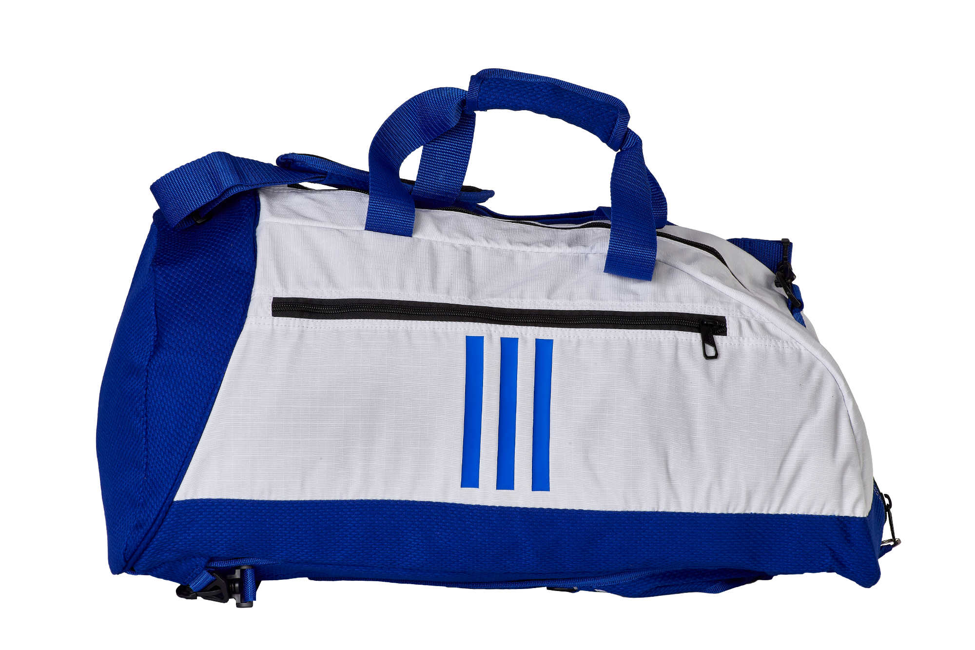 adiACC040CS-Cotton-Sports-Bag-blue_white-0134 adidas 2in1 Bag "Combat Sports" blue/white cotton M, ADIACC040CS