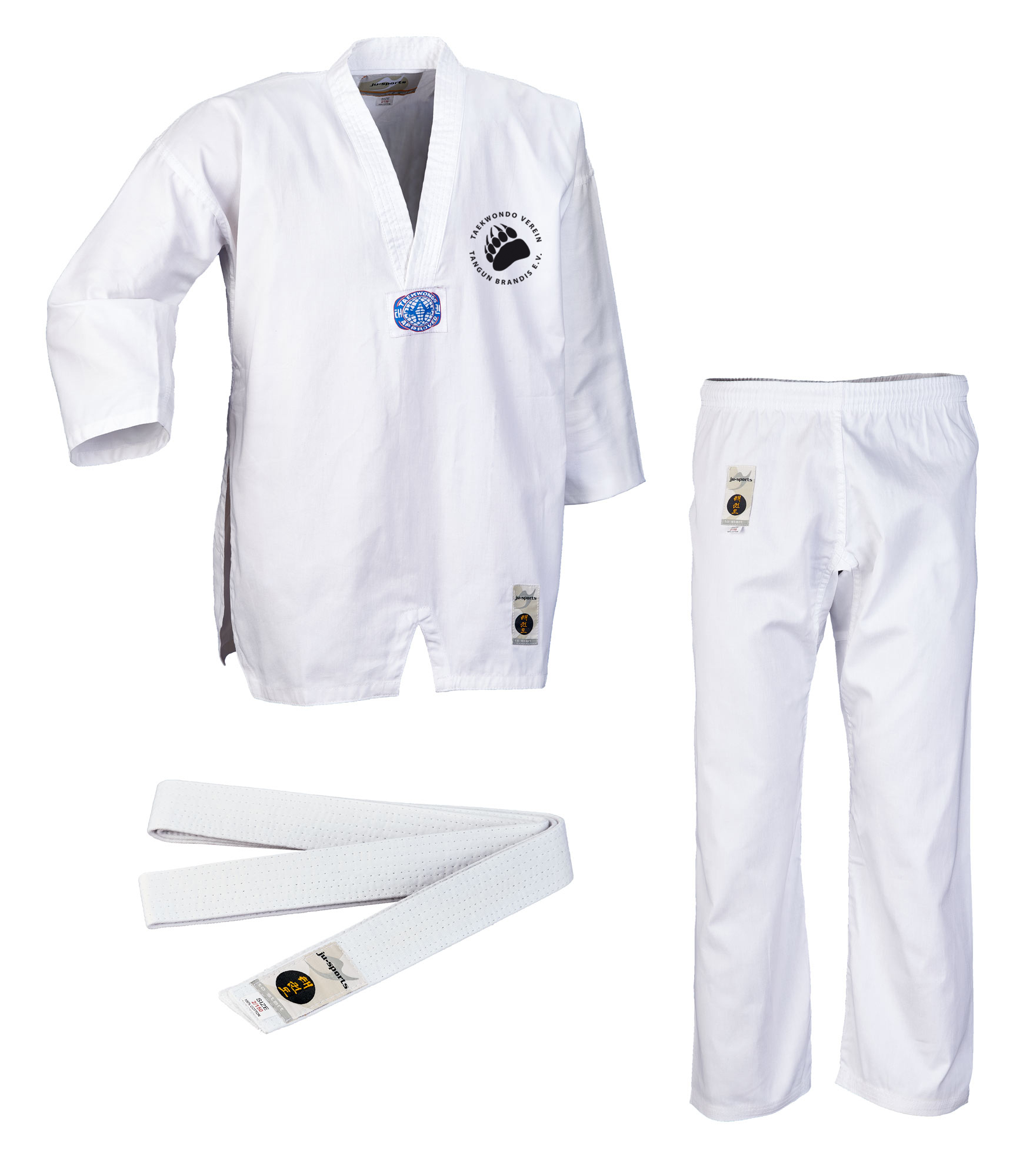 Taekwondoanzug "to start"-Taekwondo Verein Tangun Brandis e.V.