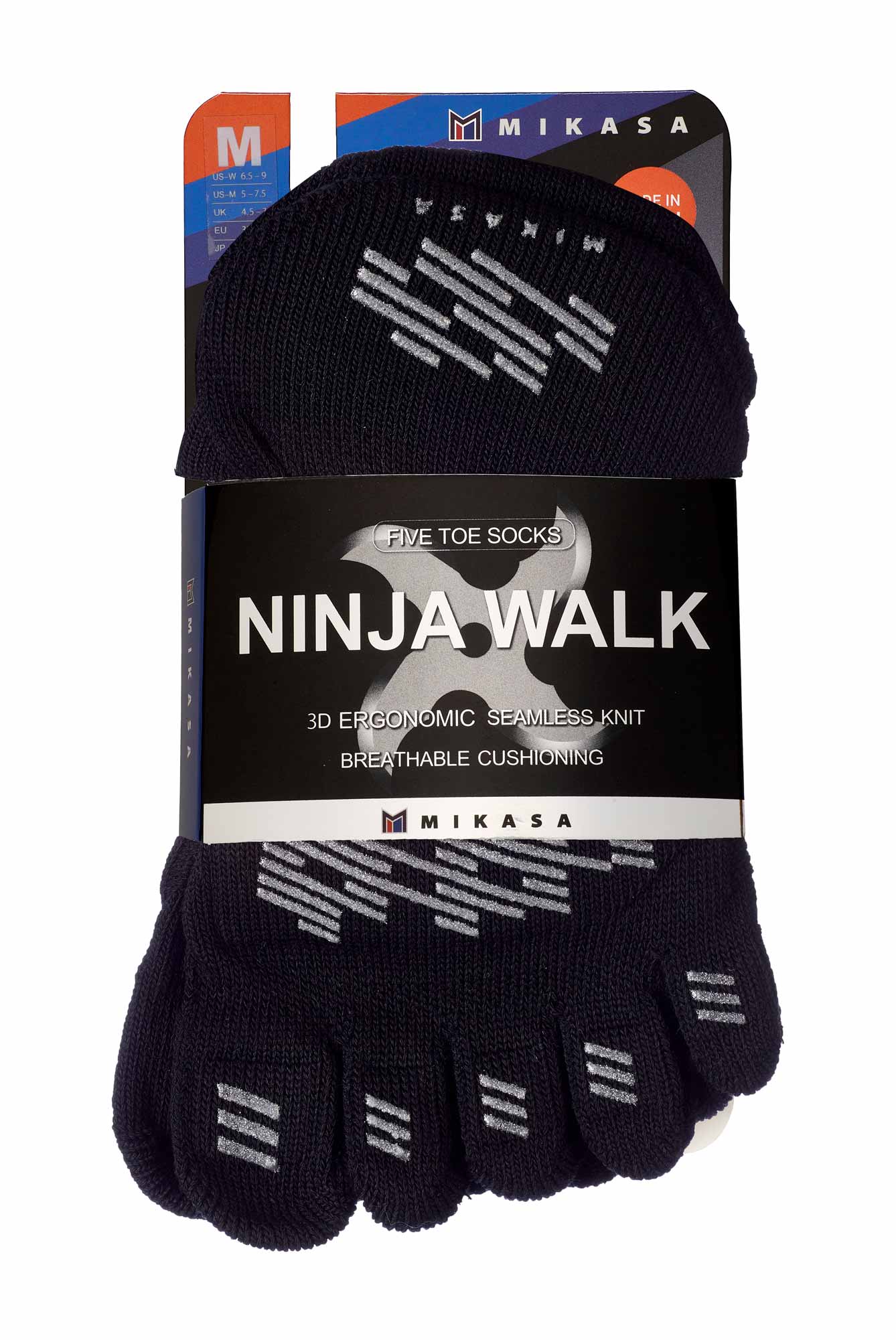 Mikasa Ninja Walk Zehensocken toe socks, 394001 Mikasa Ninja Walk Zehensocken toe socks, 394001
