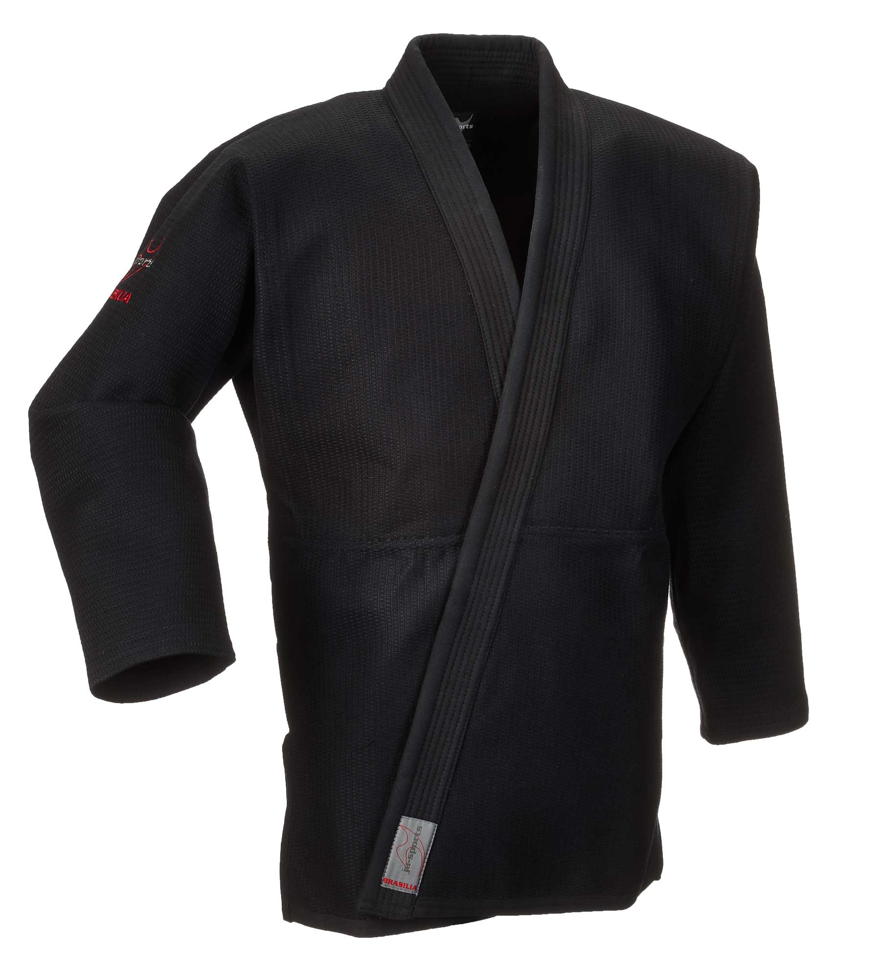 9205001-Brasilia-black-New-10 Ju-Jutsu Anzug Brasilia schwarz