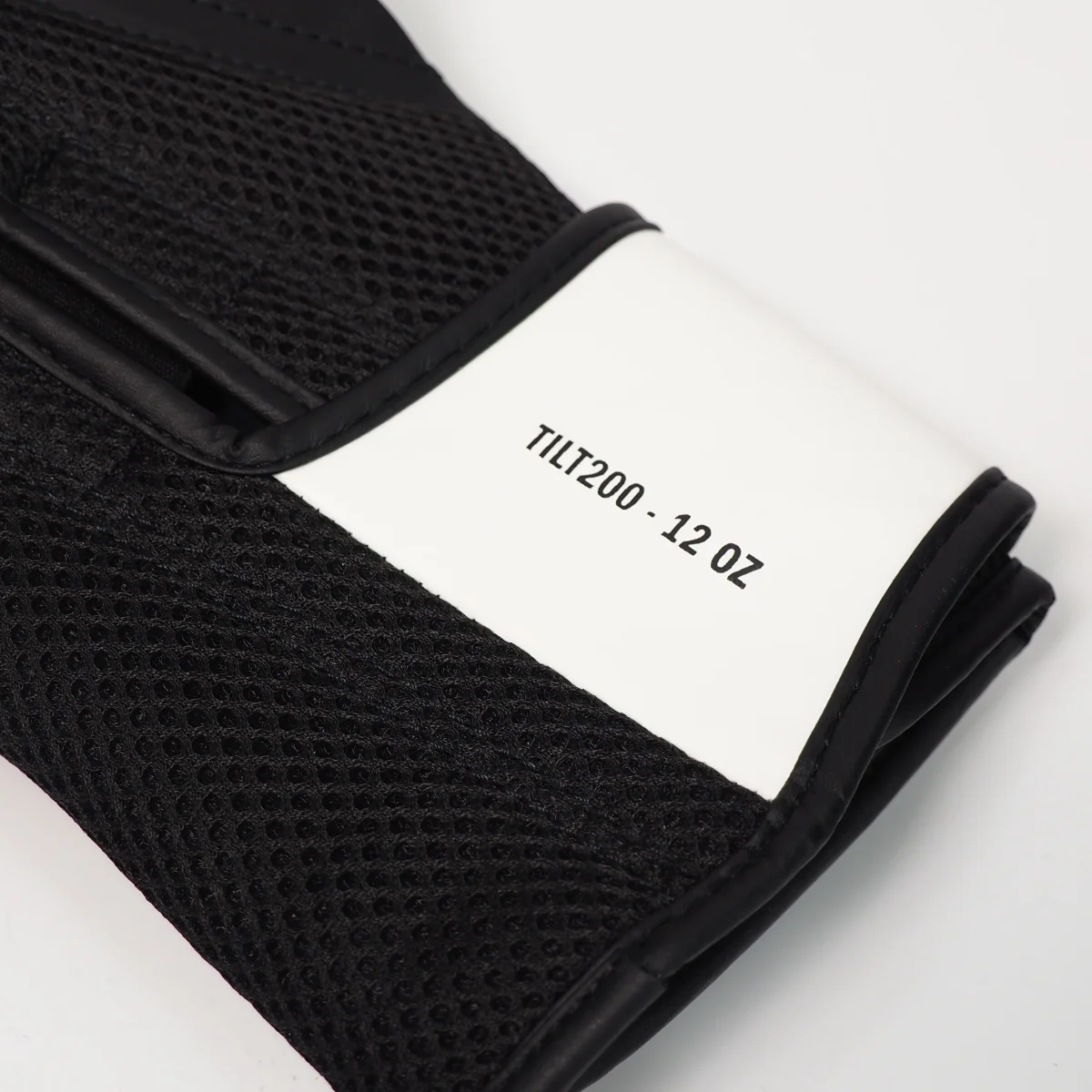Handschuh, Mesh-Gewebe, Schwarz, Klettverschluss, Größenetikett