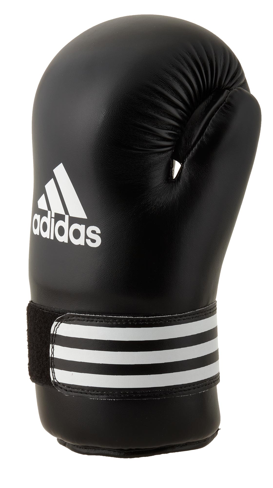 adiBFC01-Kick-Boxing-black_white-M0608 adidas Kick-Boxhandschuhe Semi Contact schwarz, ADIBFC01