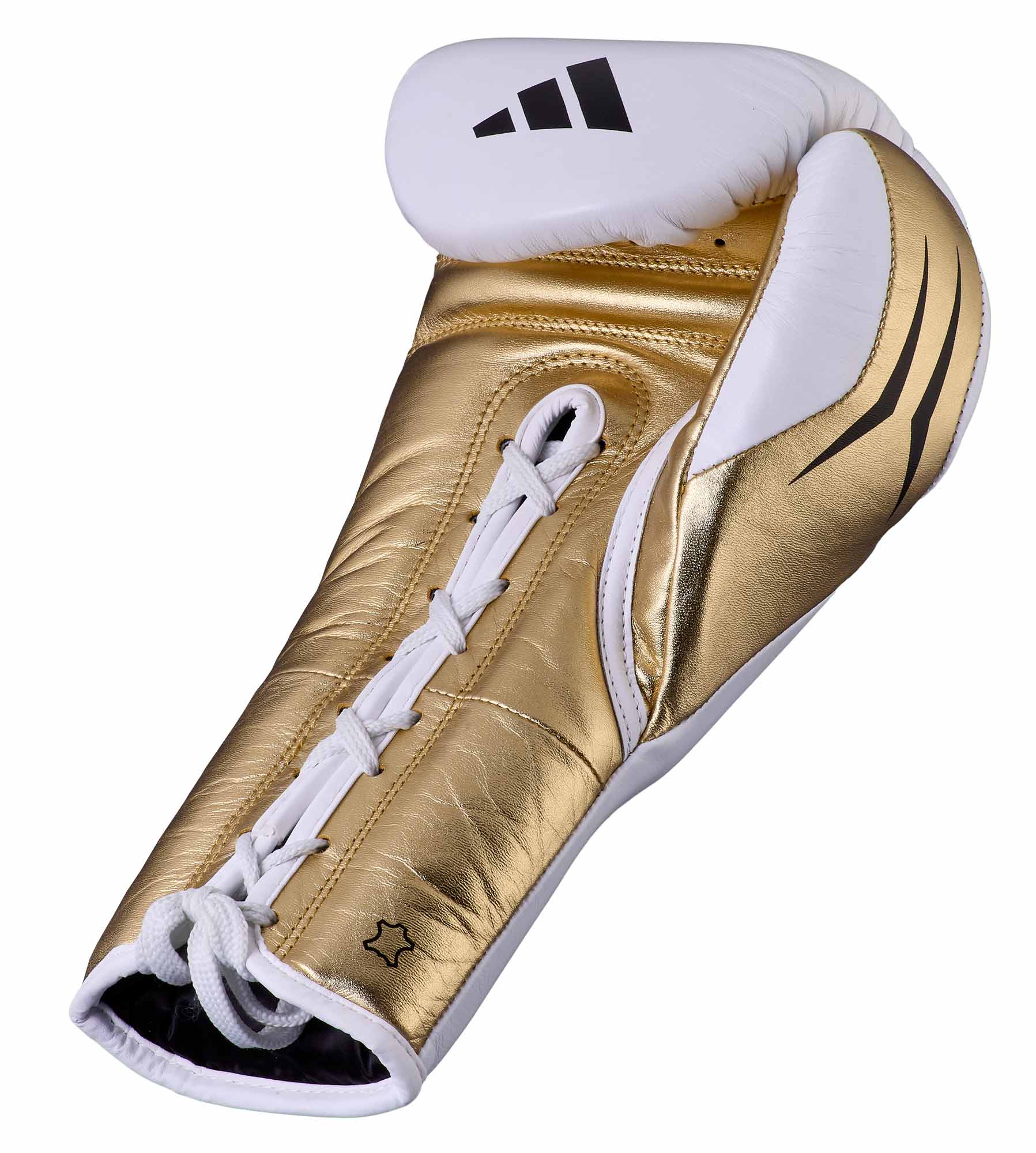 adidas SPEED TILT 750pro Boxhandschuh, weiß/gold metallic, SPD750FG adidas SPEED TILT 750pro Boxhandschuh, weiß/gold metallic, SPD750FG