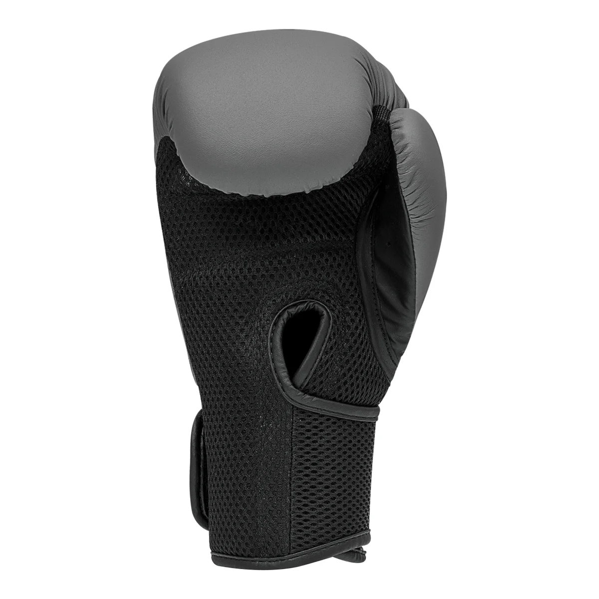 Boxing glove, Herrenboxhandschuh, Schwarz, Mesh-Paneel, Klettverschluss