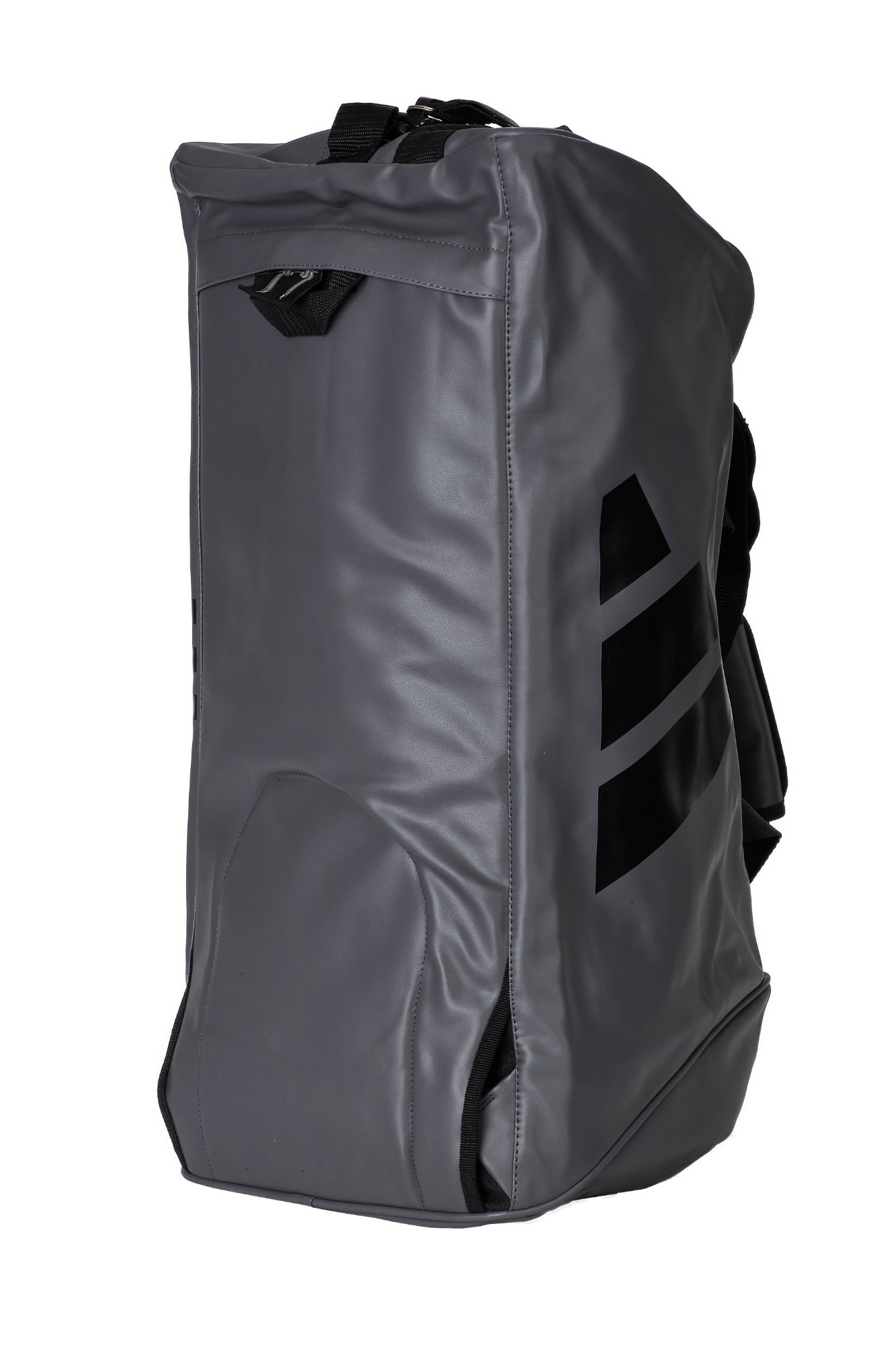 adiACC051NL-2-in-1-Bag-gray_black-0217 adidas 2in1 Bag Combat Sports grey/black PU, adiACC051