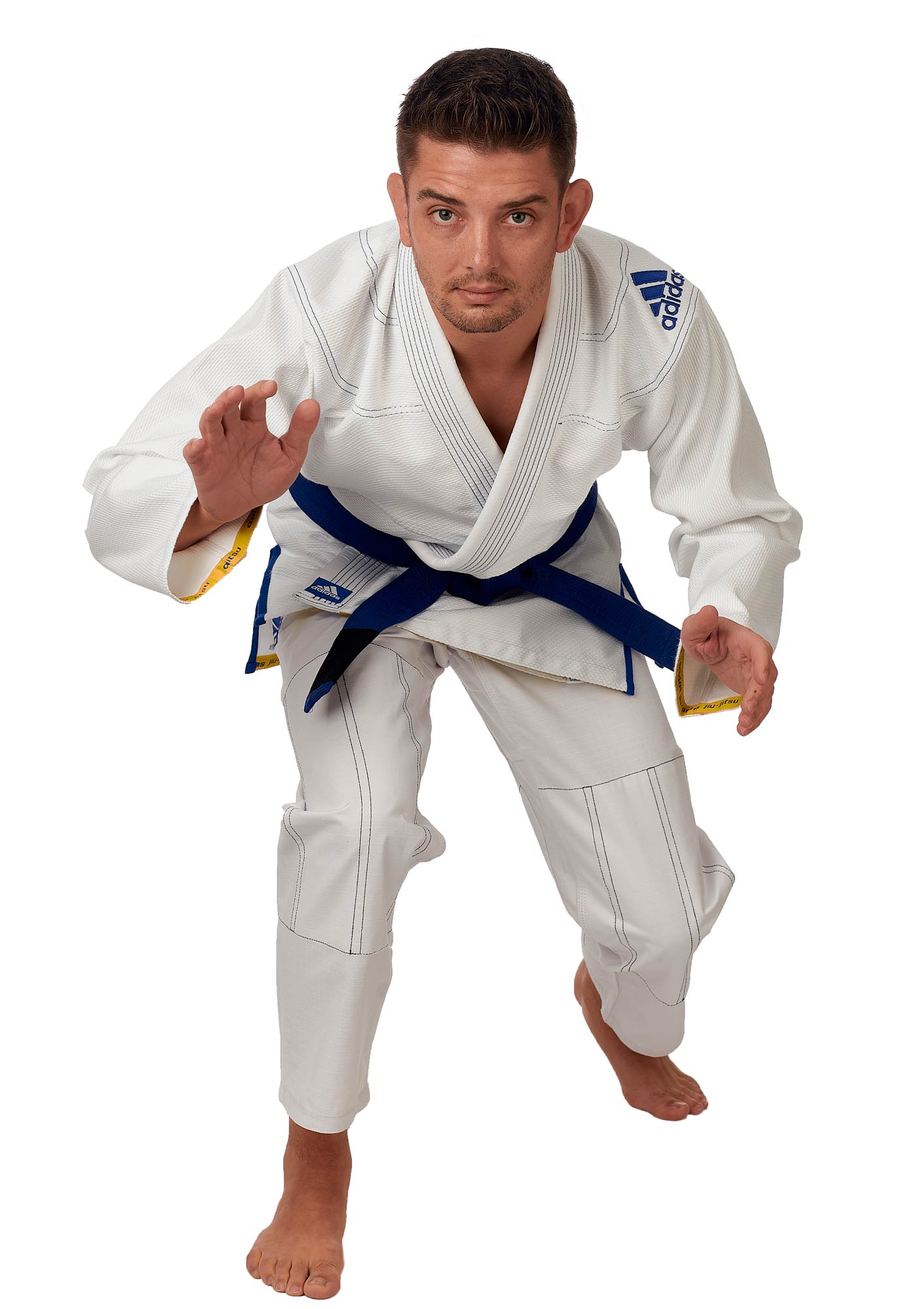 adidas-BJJGi-Challenge2-0-JJ350-white-Modell-1590 Abverkauf: adidas BJJ Anzug Challenge 2.0 weiß JJ350