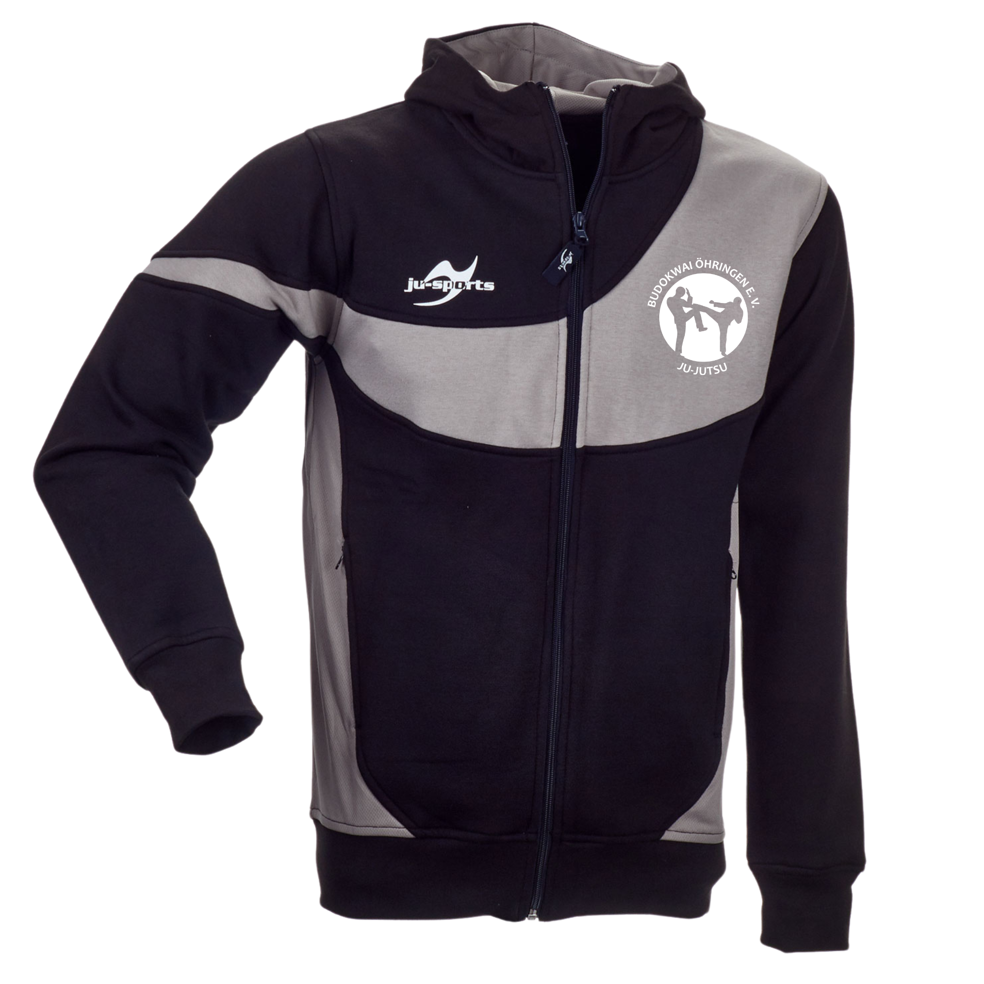29 Teamwear Element C1 Zip Hoodie-Budokwai Öhringen Vereinsedition