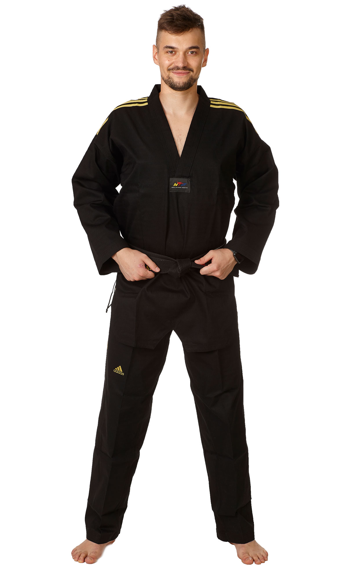 adidas Taekwondoanzug adi champion colour schwarz, ADITCC01