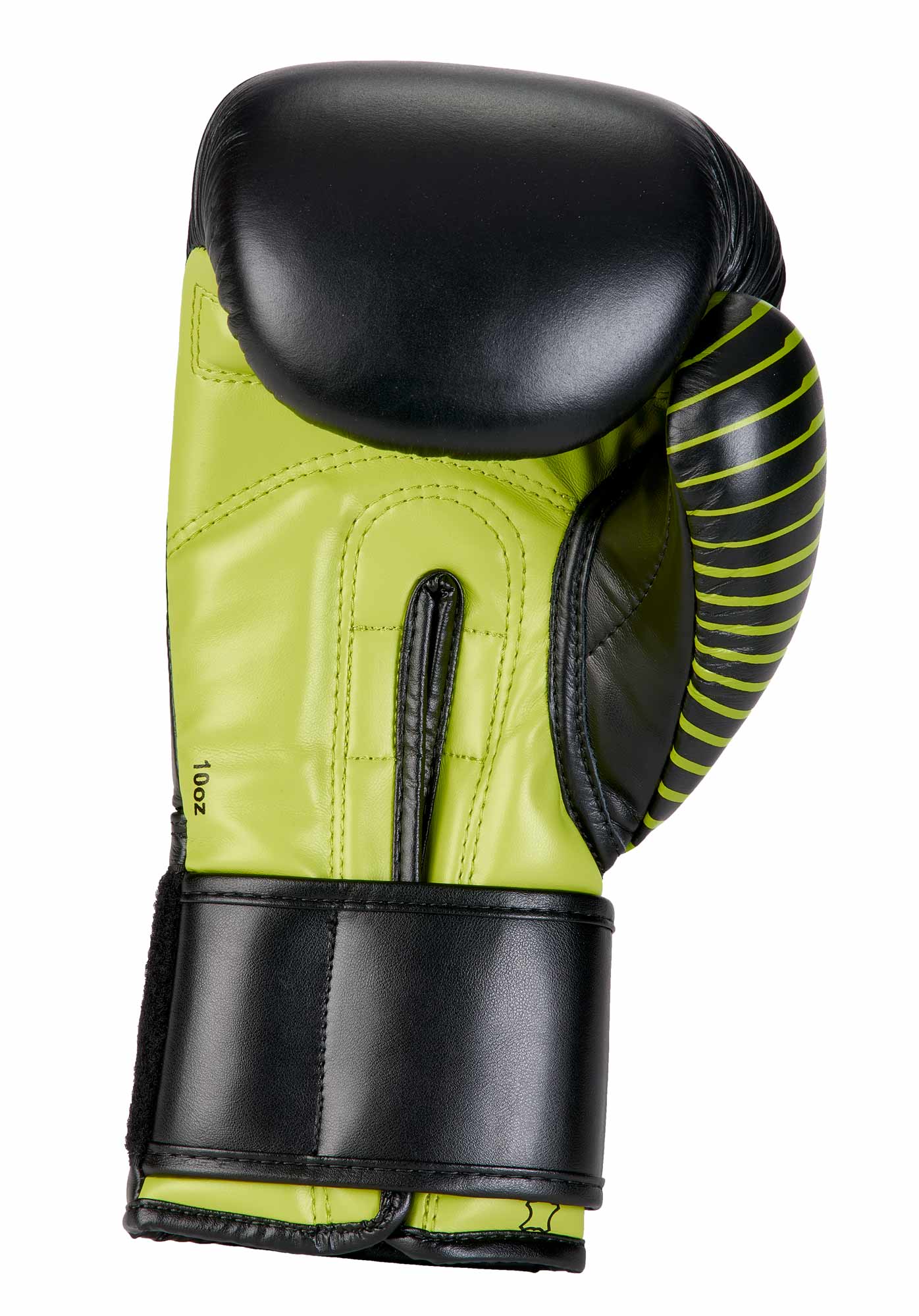 adiKBWKF200-black_green-WAKO-Training-Glove-2121 adidas Kickboxing Wettkampfhandschuh black/neon green, adiKBWKF200