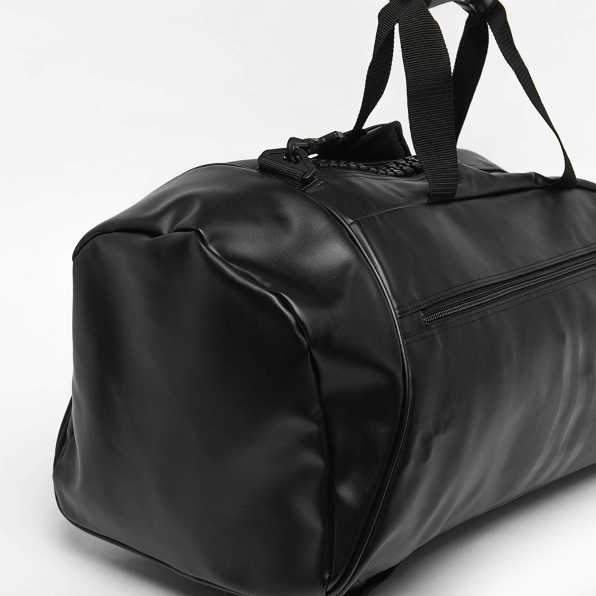 adiACC051-2IN1-BAG-BLACK-WHITE-CLOSE-UP-07BqHp5jSlTussH adidas 2in1 Bag "Kickboxing" black/white PU, adiACC051KB