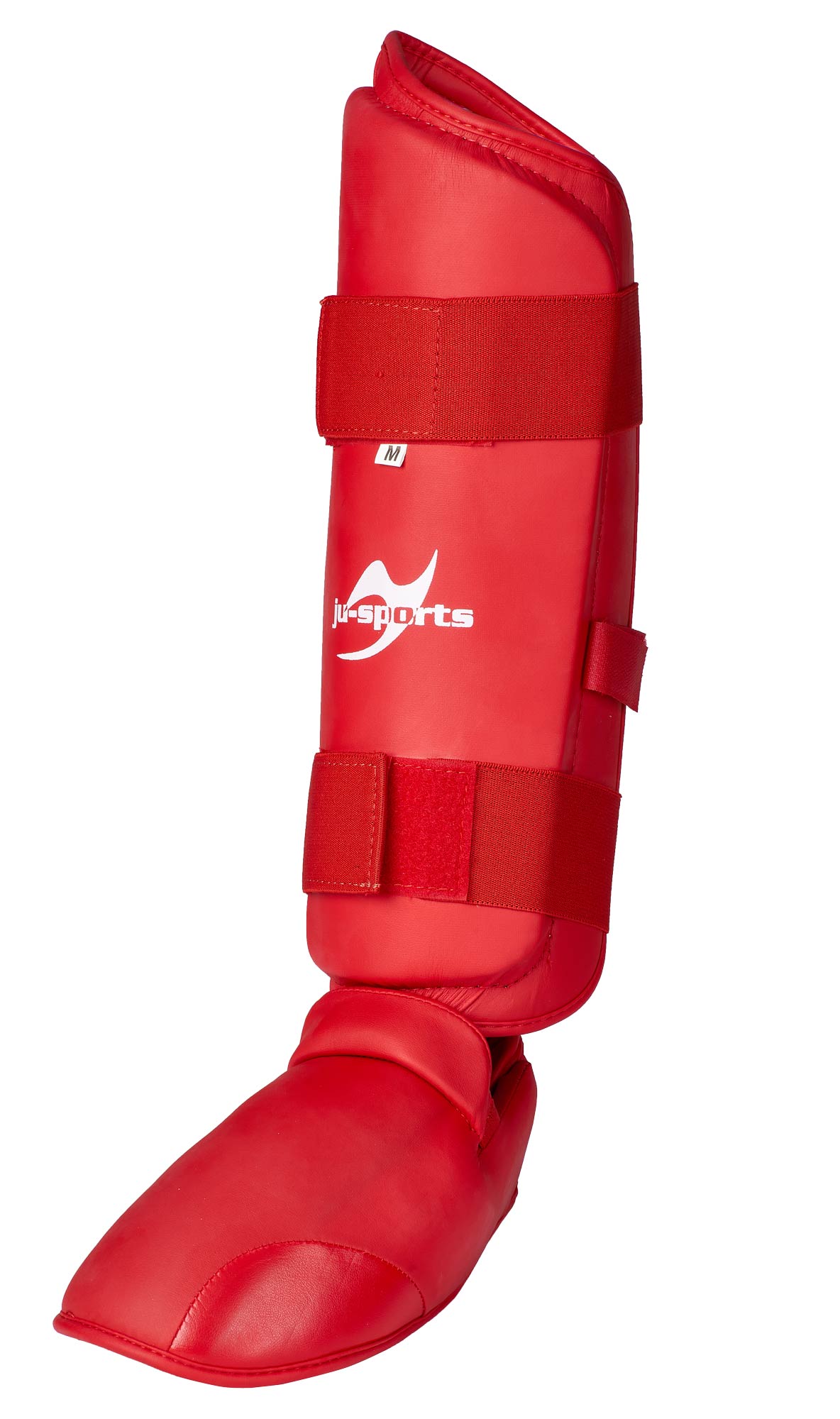 6312000-Schienbein-Spannschutz-Karate-rot-1035 Schienbein-Spannschutz Karate rot