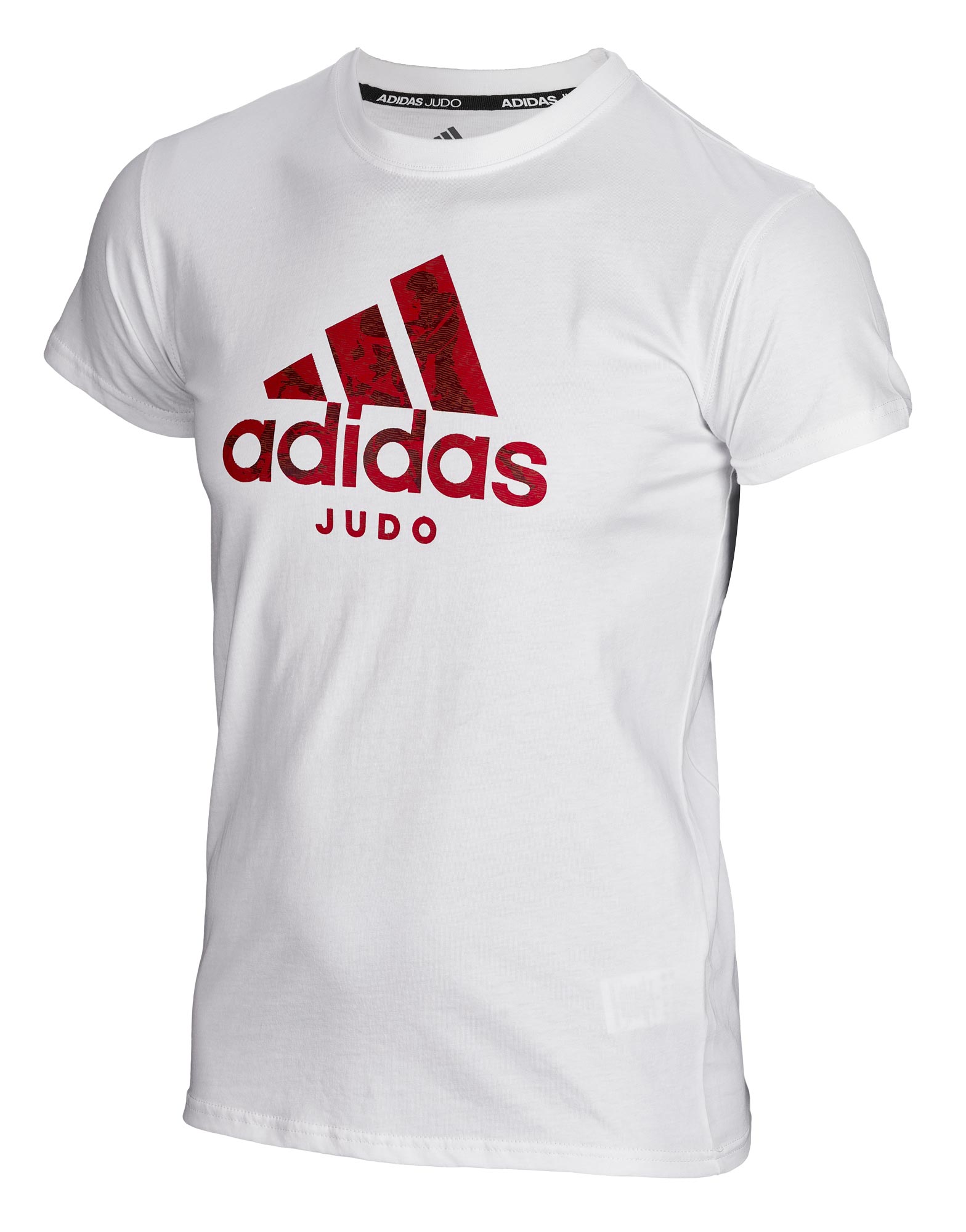 adiCLTS20J-Badge-of-Sport-T-Shirt-white_red-1597 adidas Badge of Sport T-Shirt Judo weiß adiCLTS20J