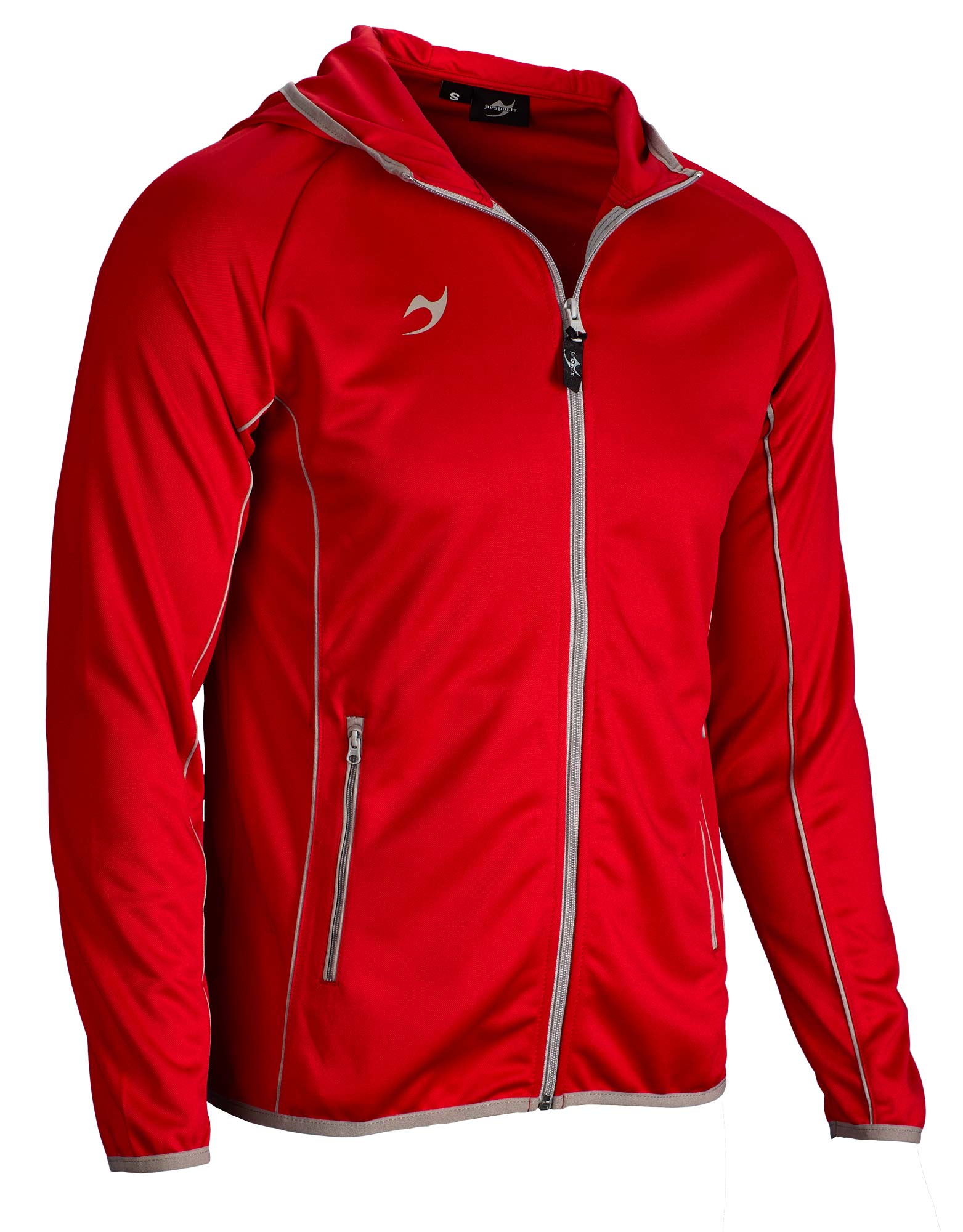 Teamwear C3 Hooded Team Jacket rot