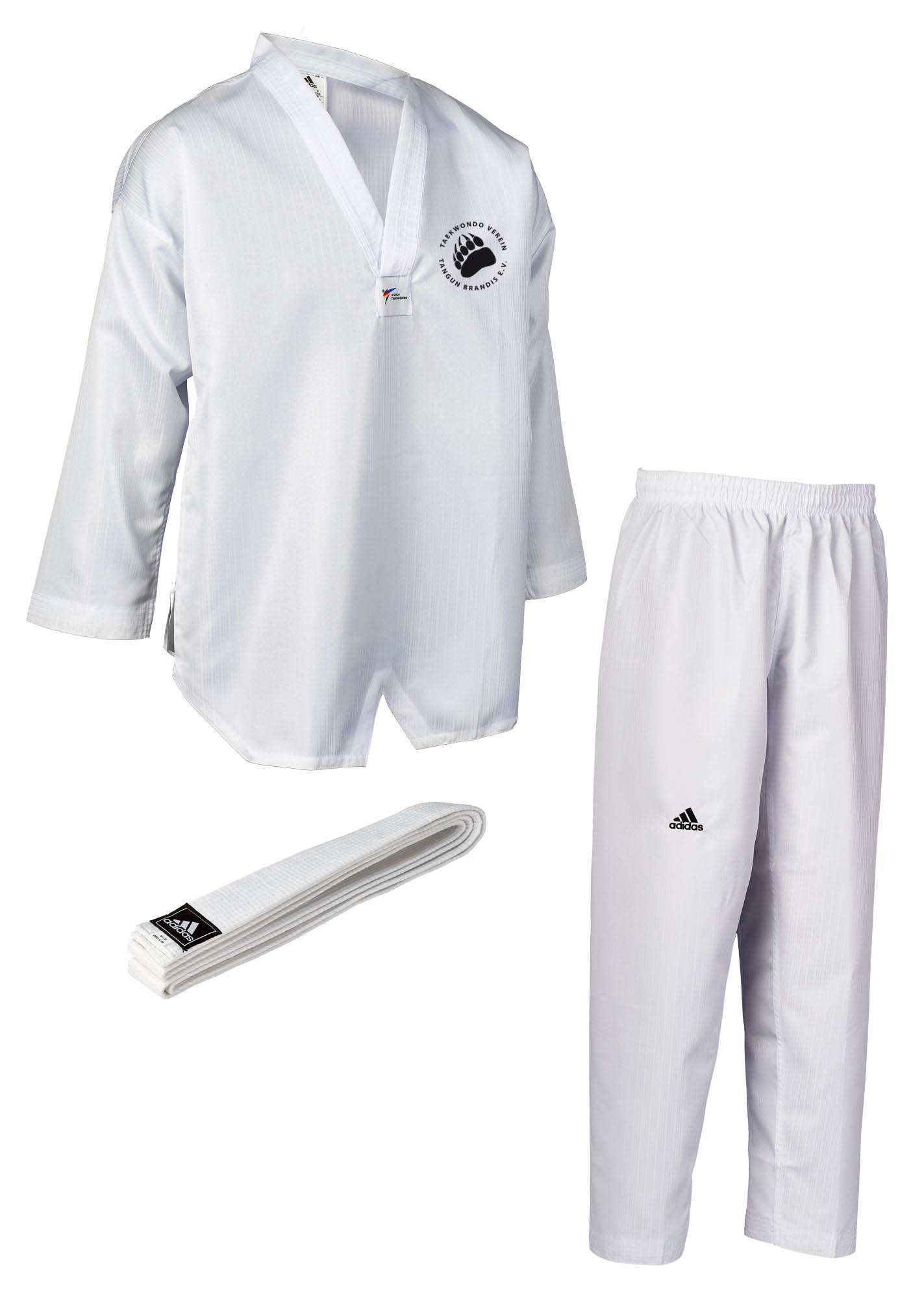 adidas Taekwondoanzug, Adi Start II Eco ADITS01K-Taekwondo Verein Tangun Brandis e.V.