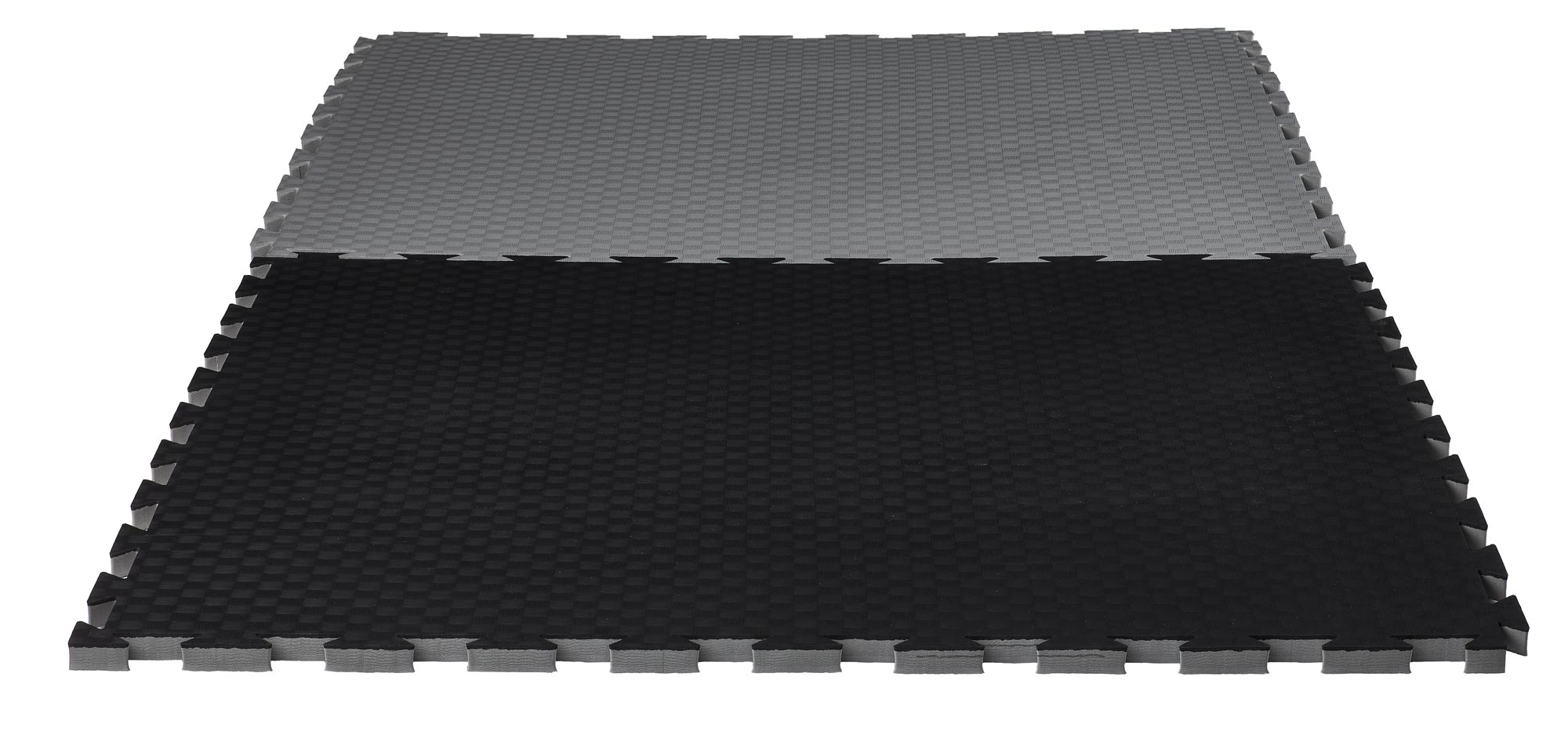 Puzzlematte Pro Checker 2 cm schwarz/grau Wendematte