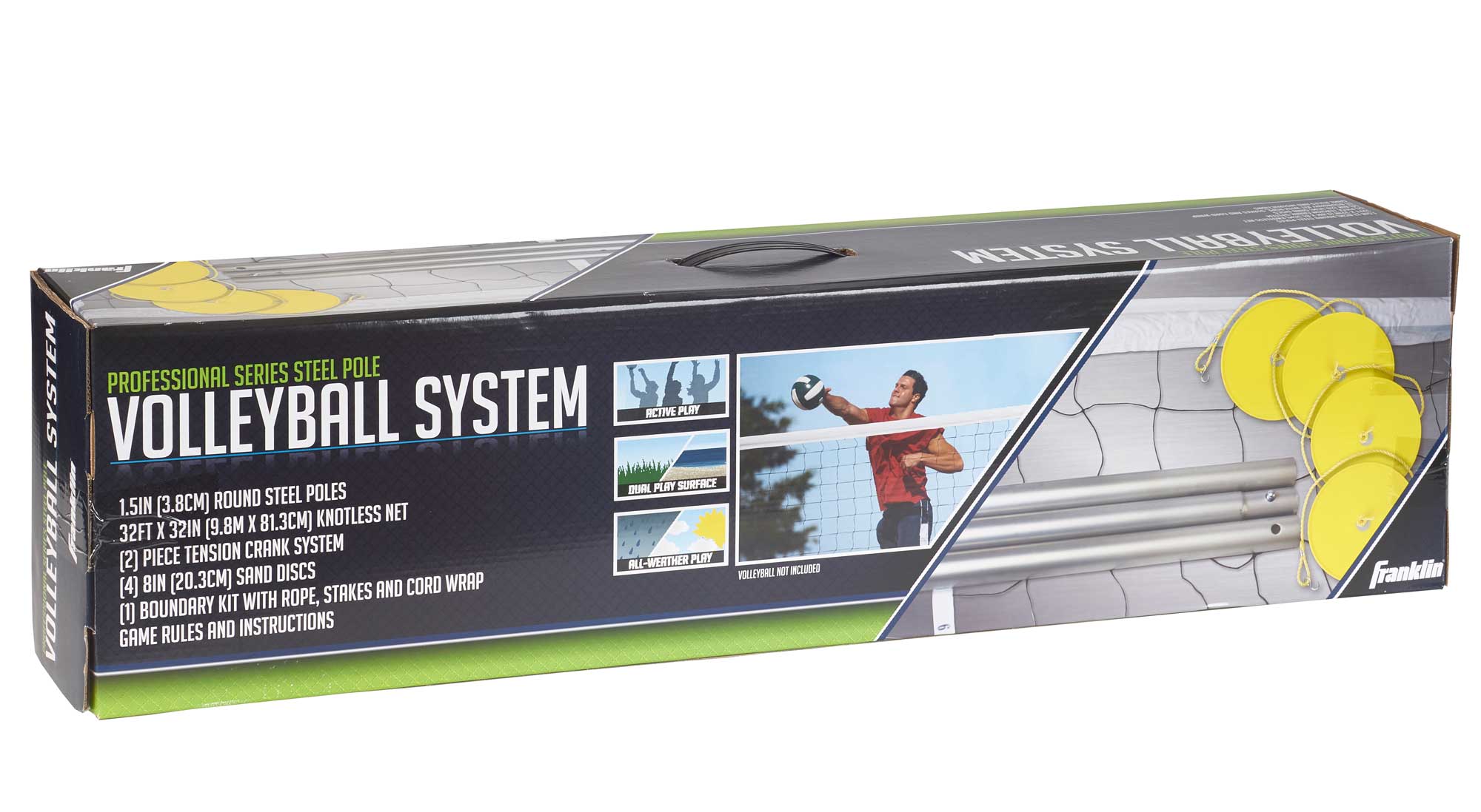Franklin Volleyball System (Professional Series Stahlpfosten)