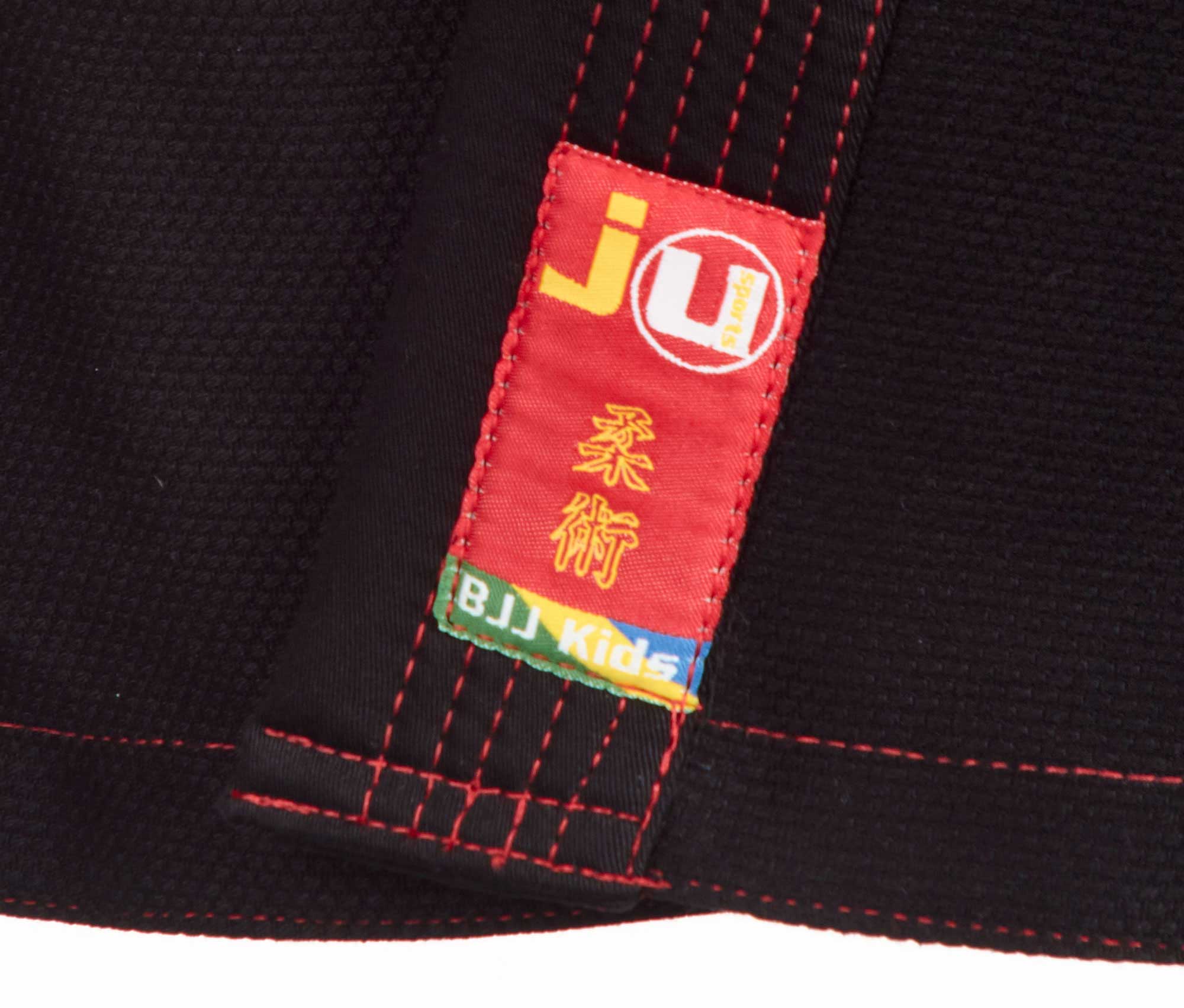 9248000-BJJ-Gi-Kids-schwarz-d6 Ju-Sports BJJ-Anzug Kids schwarz