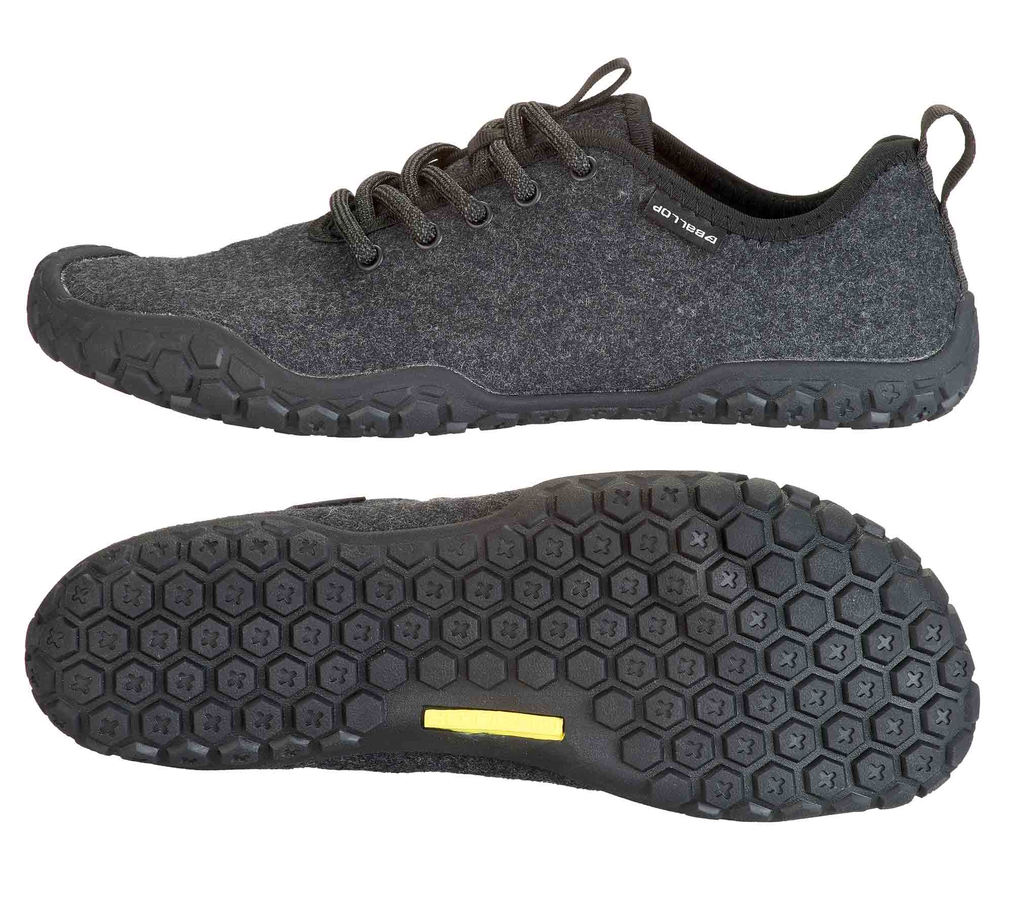 BALLOP Barfußschuhe Corso dark grey