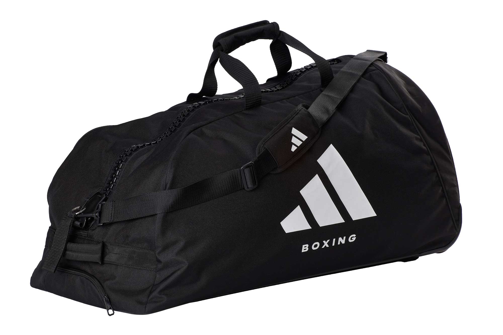 adiACC057B-Trolly-Bag-0114 adidas Trolley "Boxing" black/white Nylon, adiACC057B