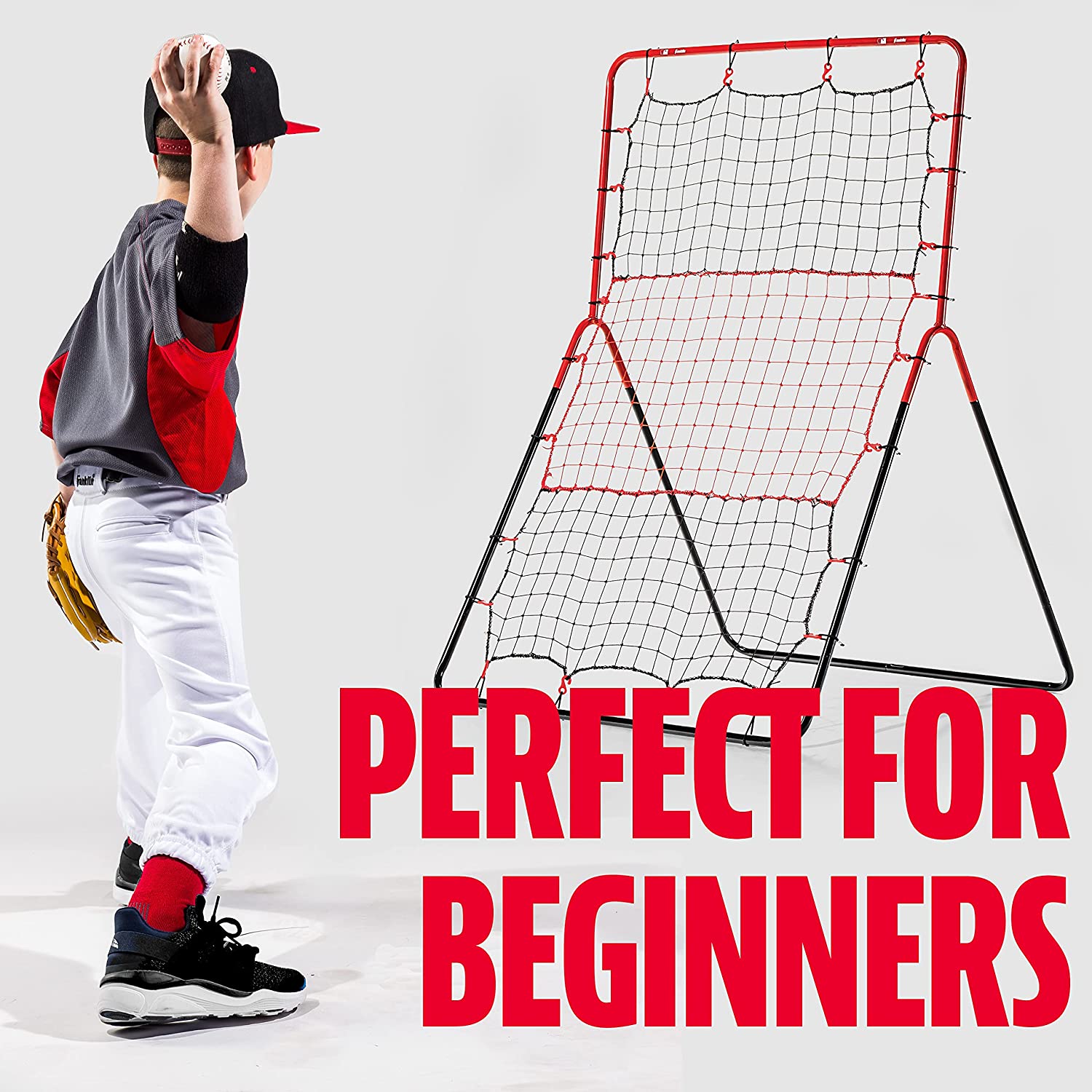 19083-4 Franklin MLB® 3-fach Winkel Rebound Netz