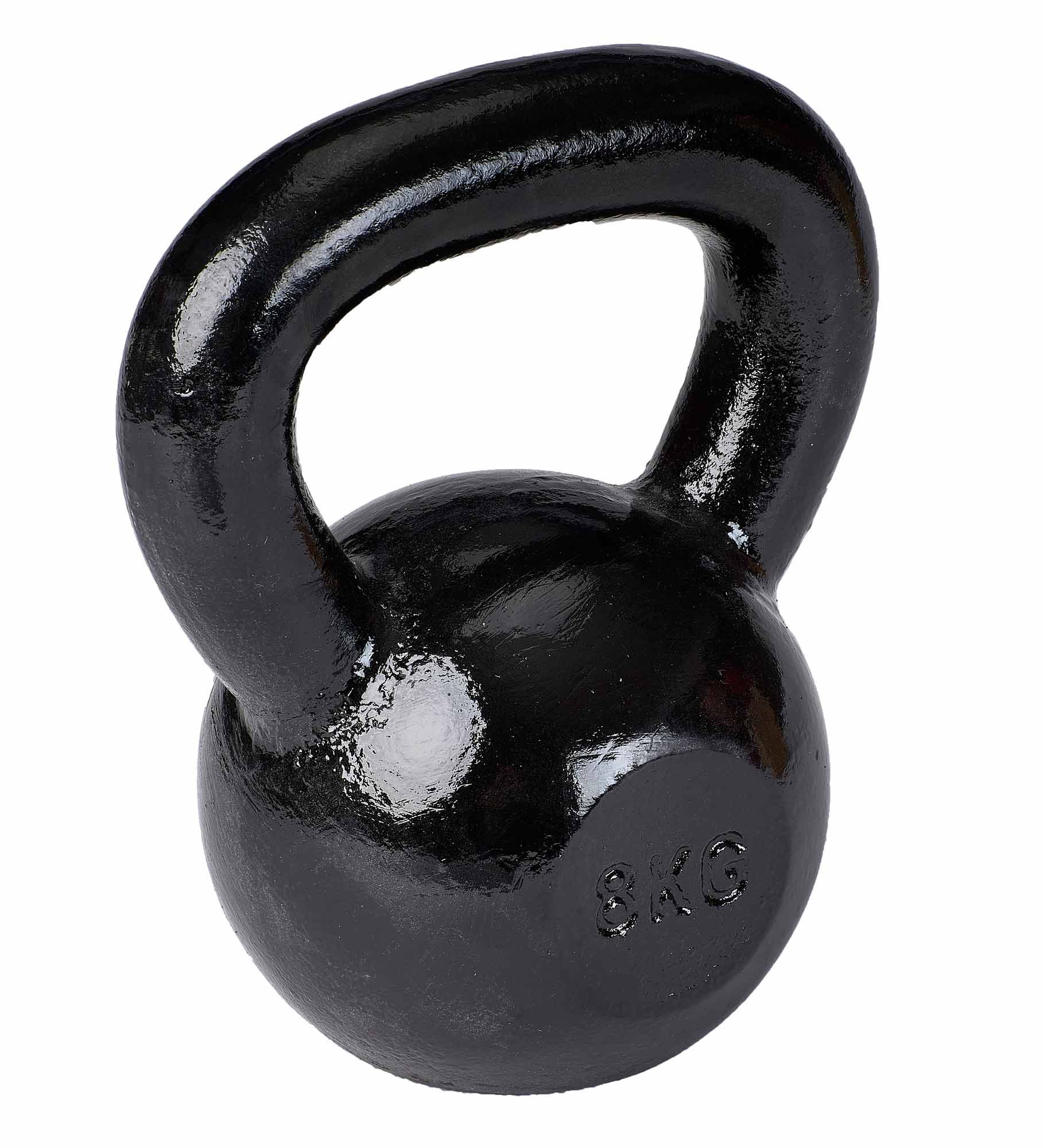 Kettlebell-Metall-8Kg-0054 Eisen Kugelhantel - Kettlebell (4 - 48 kg), 1625